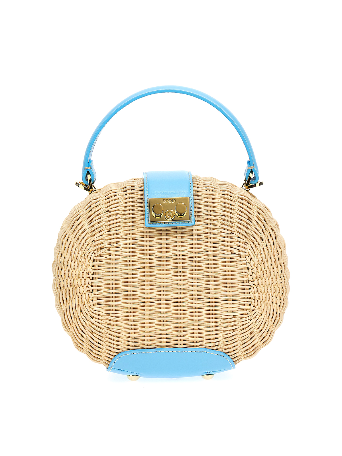 Shop Rodo Pore-shaped Handbag In Multicolour