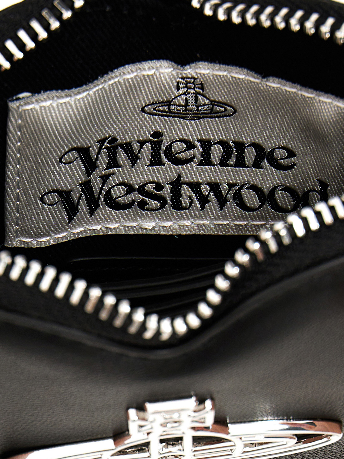 Vivienne Westwood クラッチバッグ - 黒|53030023L001LPFN403