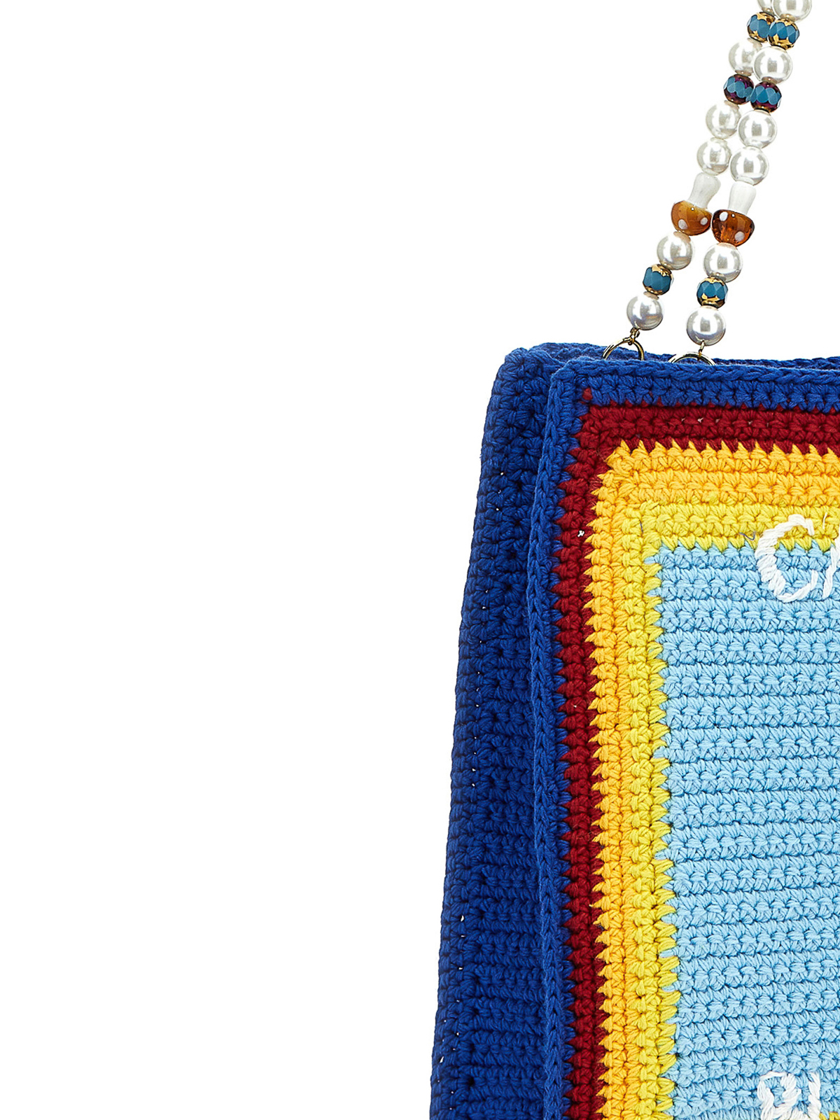 Tory Burch Ella Logo-embroidered Crochet Tote Bag