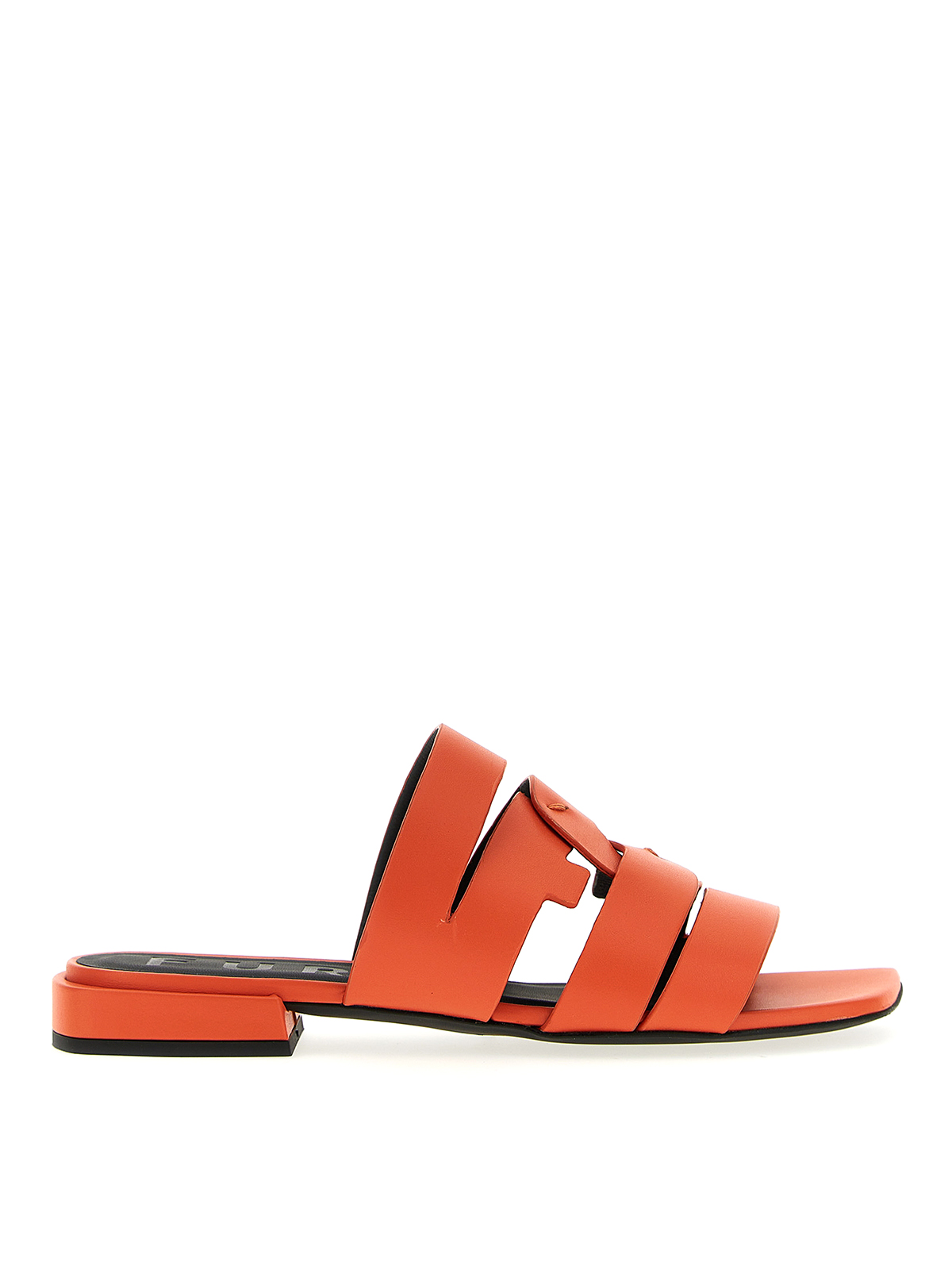 Shop Furla Birkenwood Sandals In Orange