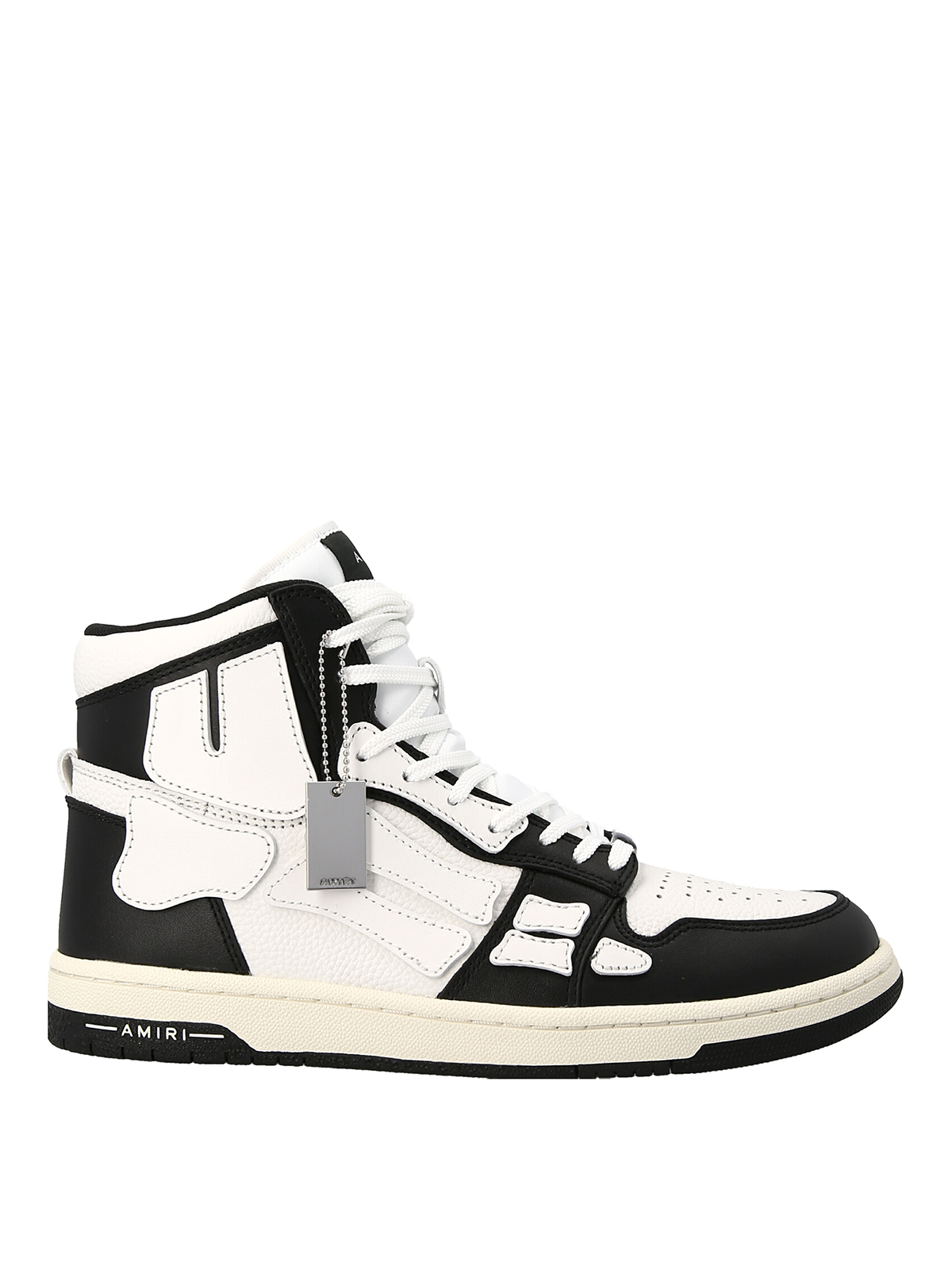 Amiri Skel Top Hi Sneakers In Blanco