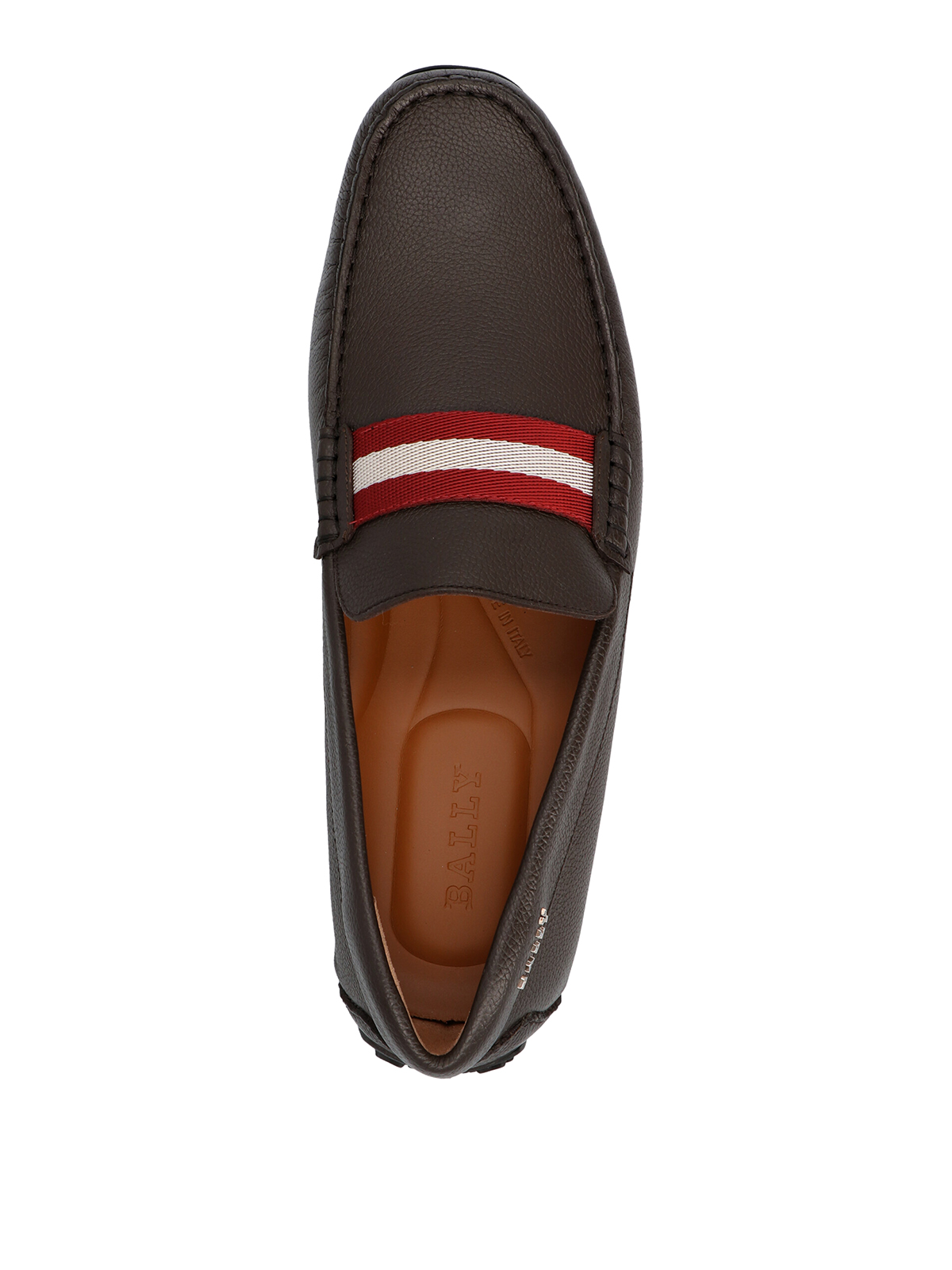 Shop Bally Pearce Loafers In Marrón