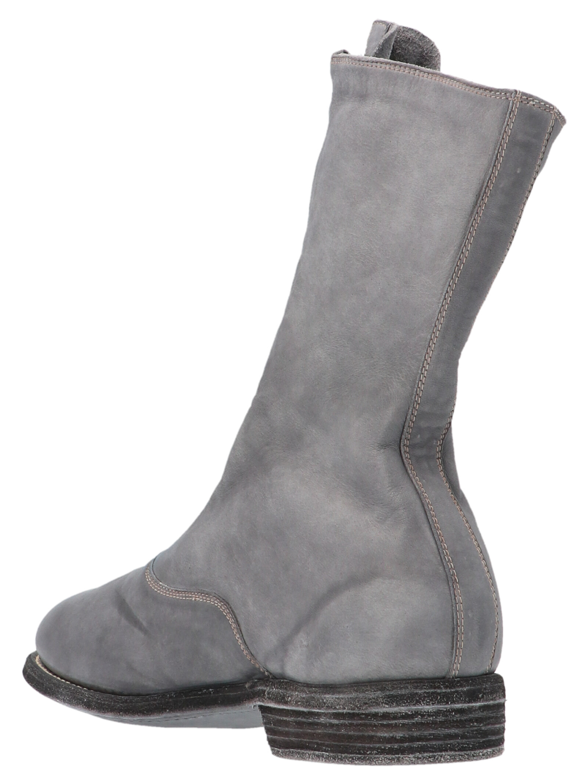 Shop Guidi 310 Ankle Boots In Grey