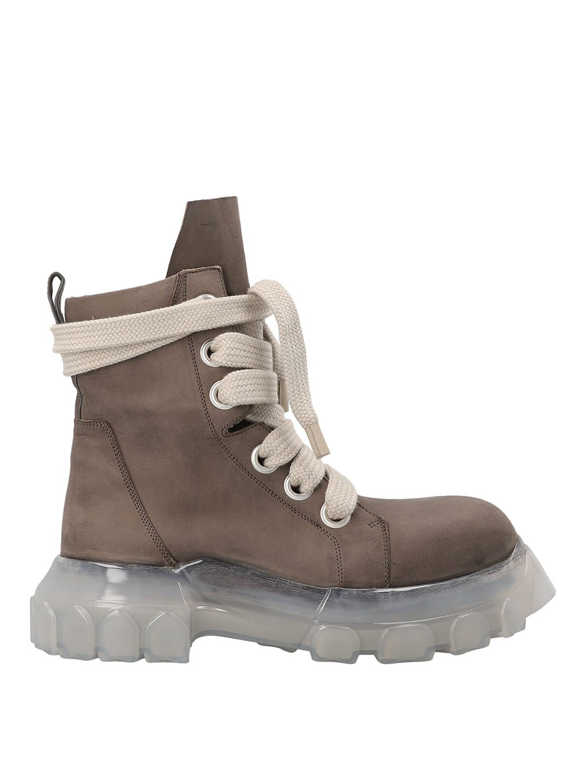 Boots Rick Owens   jumbolaced laceup bozo tractor combat boots