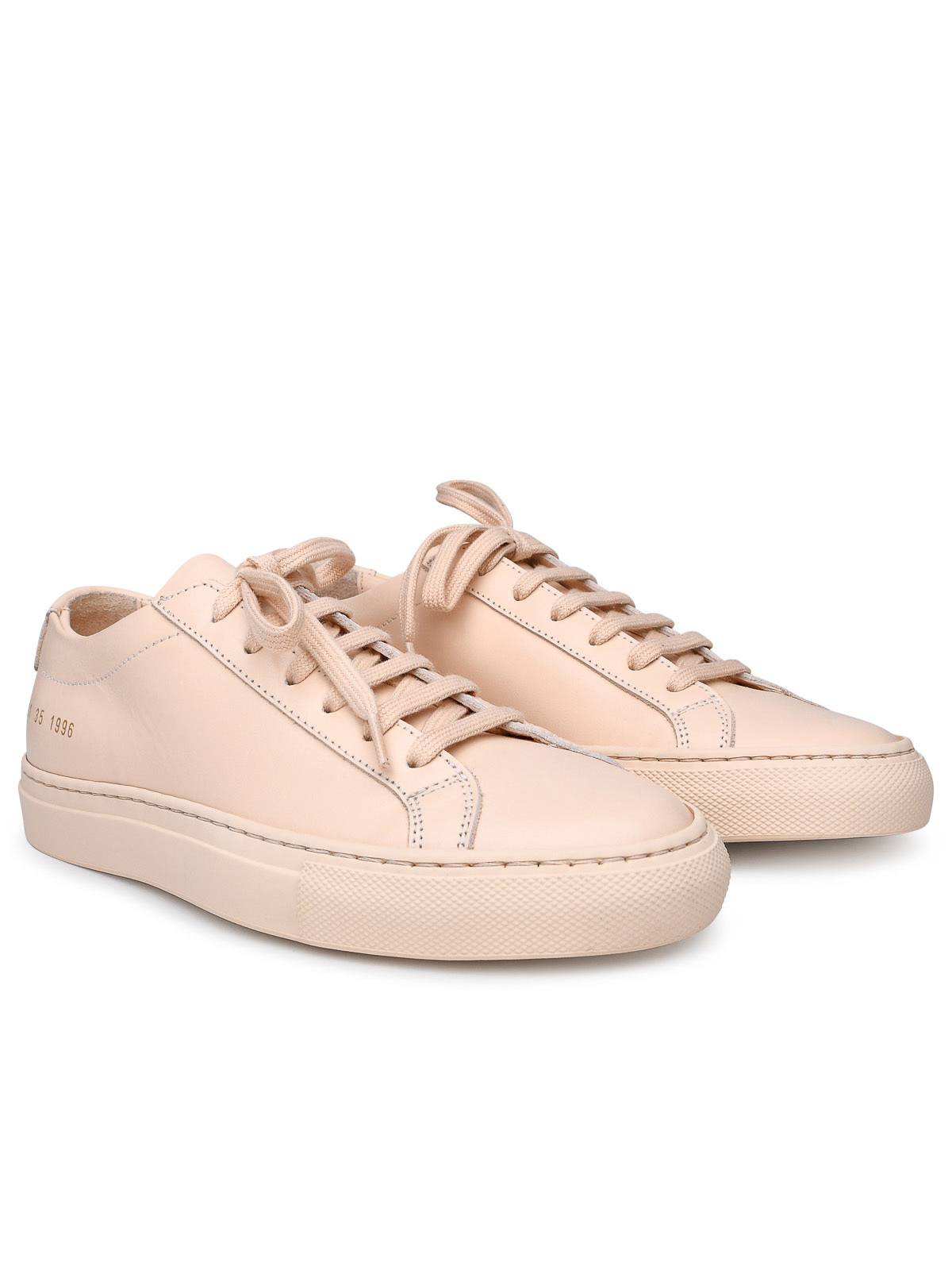 Shop Common Projects Sneaker Achilles In Pelle Rosa In Nude & Neutrals