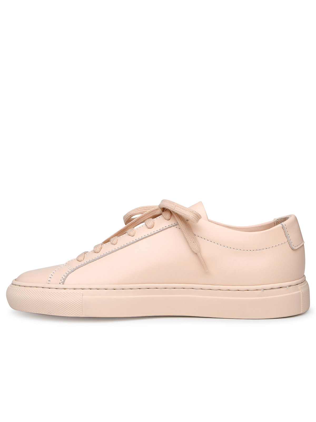 Shop Common Projects Sneaker Achilles In Pelle Rosa In Nude & Neutrals