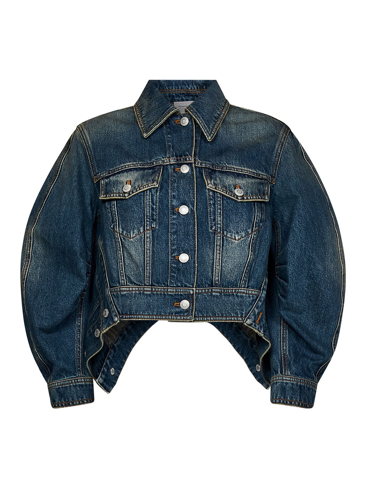 ジャケット Alexander Mcqueen Cropped Jacket 21360667_51467147_1000.jpg