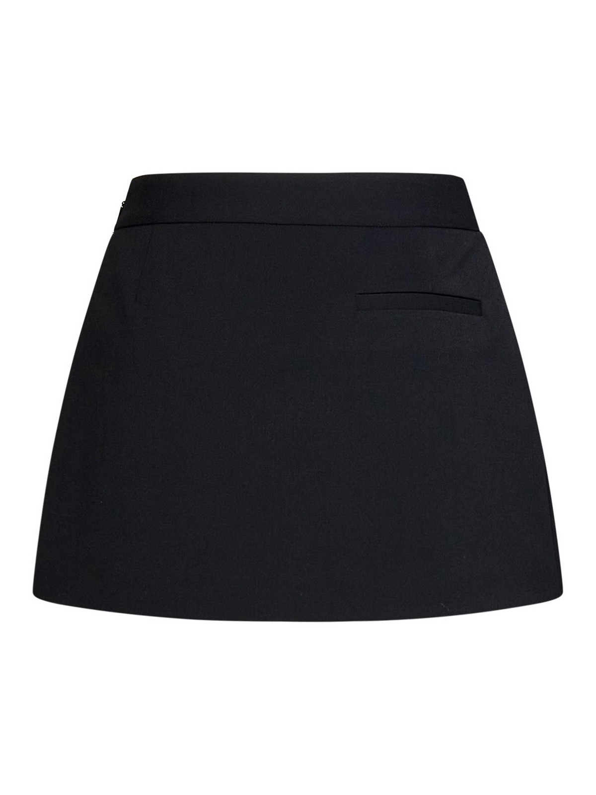 Ambush Black wool skirtixed skirt - Black | BWCB009S23FAB0011000 Ambush Black wool skirtixed skirt - Black | BWCB009S23FAB0011000