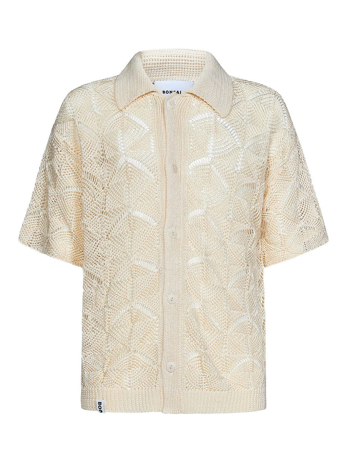 Bonsai Short-sleeved Shirt In White