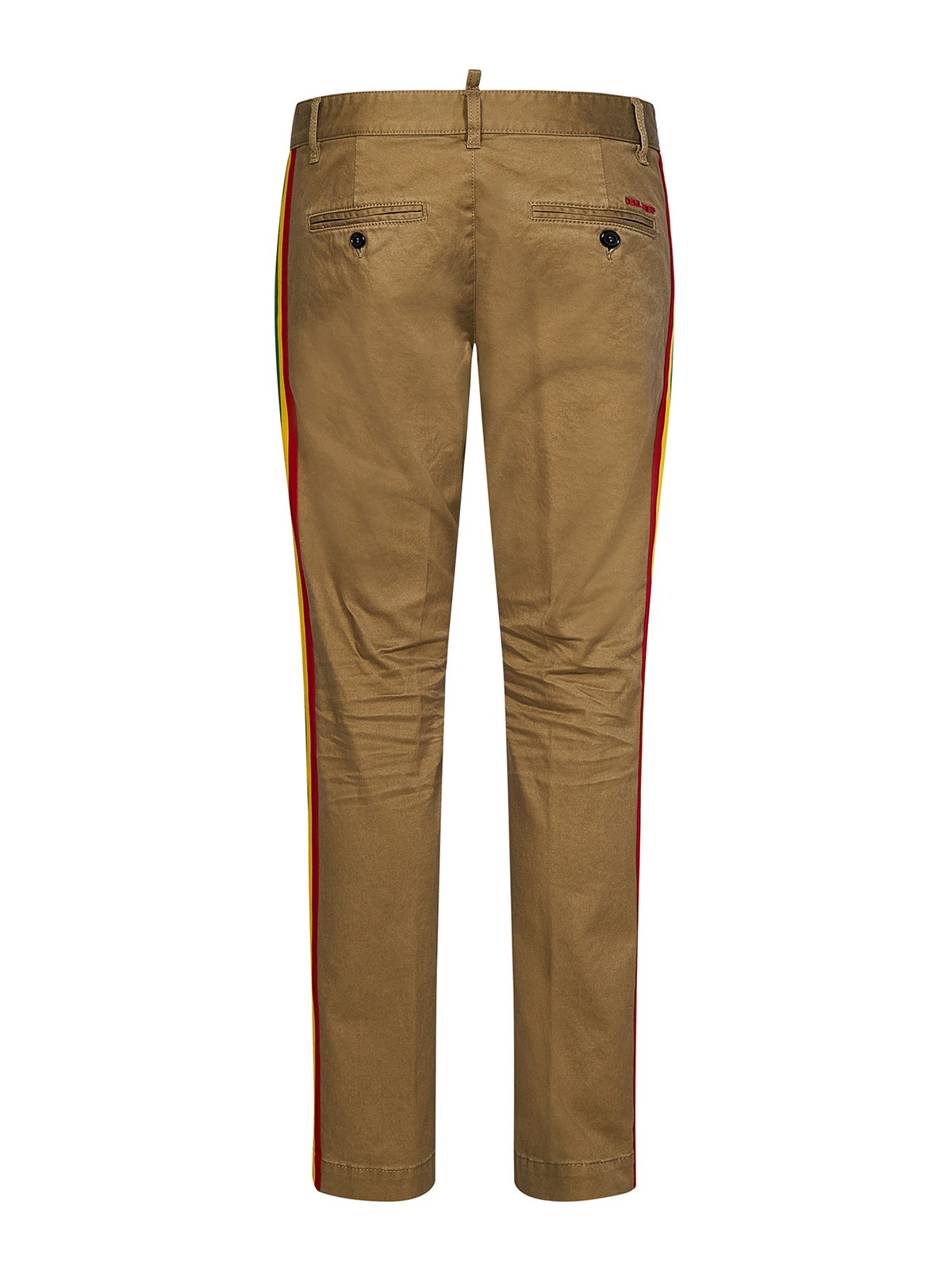 Buy Allen Solly Sport Mens Solid Brown Slim Fit Casual Trousers Online -  Lulu Hypermarket India