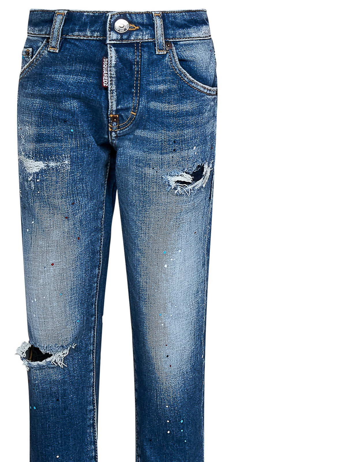 Dsquared2 スキニージーンズ - ブルー|DQ0236D0A2MDQ01
