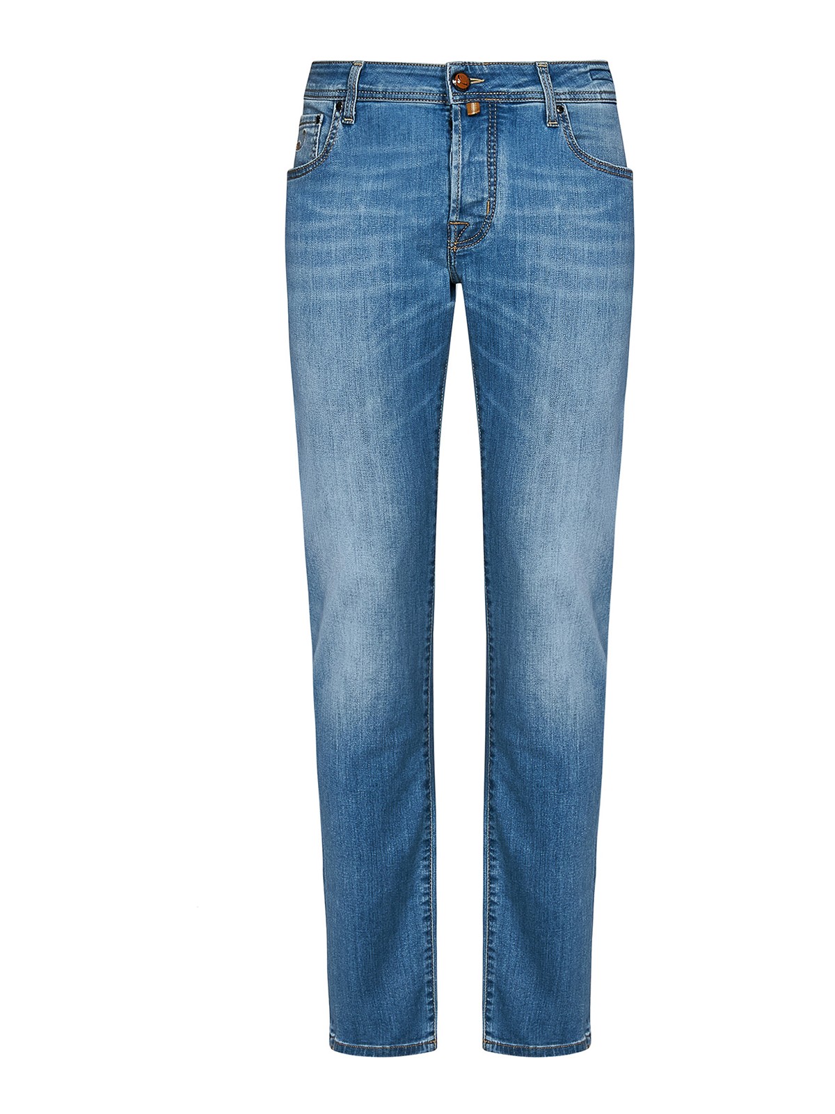 Shop Jacob Cohen Super Slim Fit Jeans In Blue