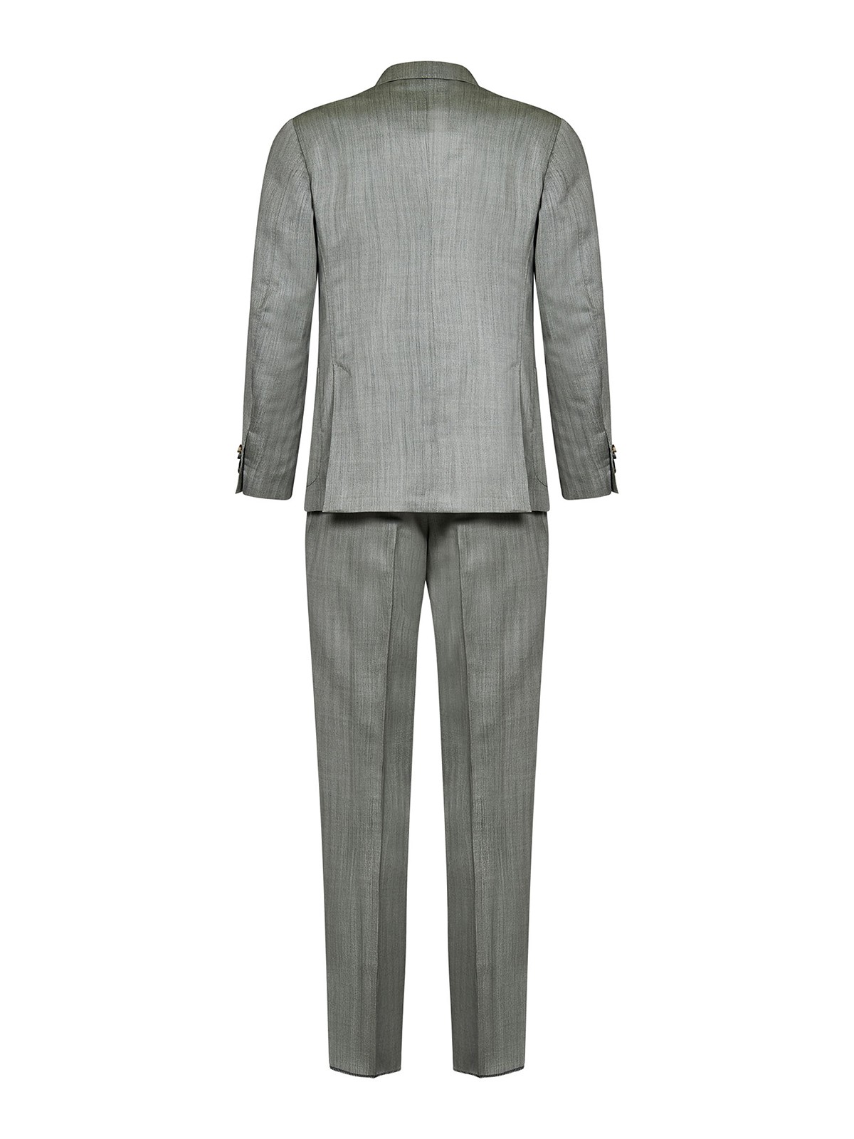 Shop Lardini Light Gray Suit In Gris