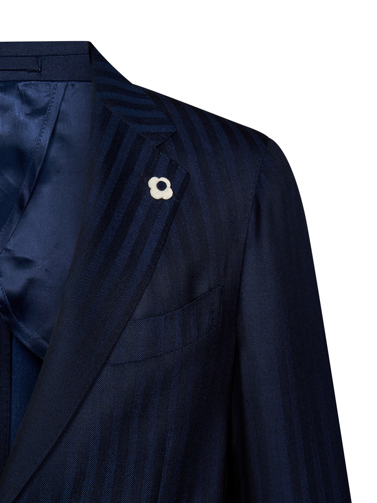 Shop Lardini Blazer - Azul In Blue