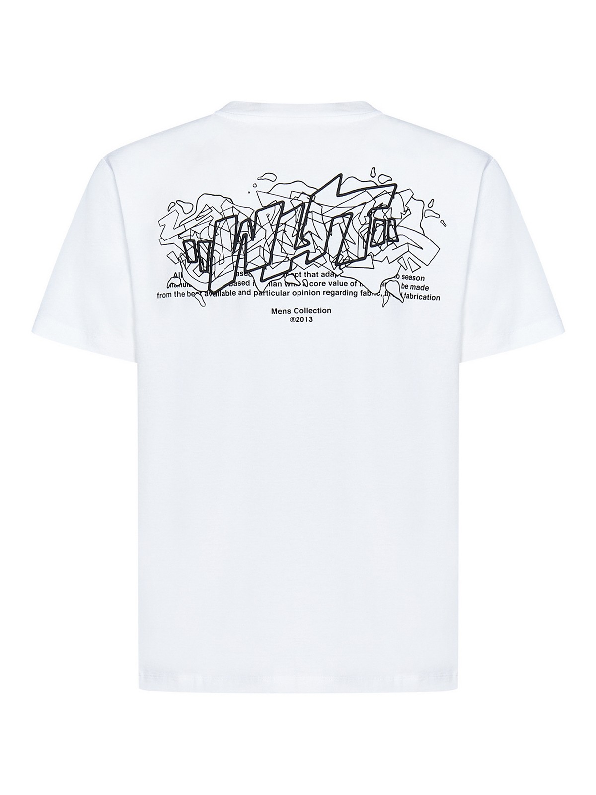 schoner Pennenvriend compenseren T-shirts Off-White - Slim-fit t-shirt - OMAA027S23JER0100110