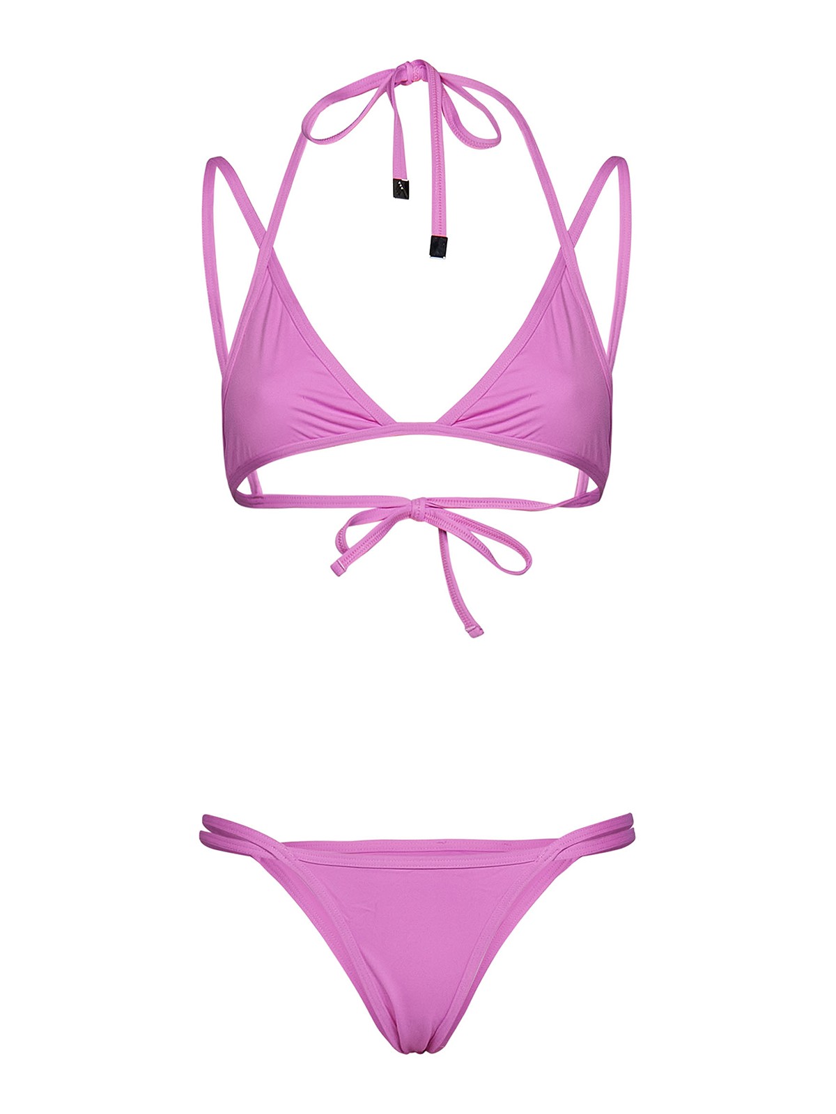 Shop Attico Bikini In Color Carne Y Neutral