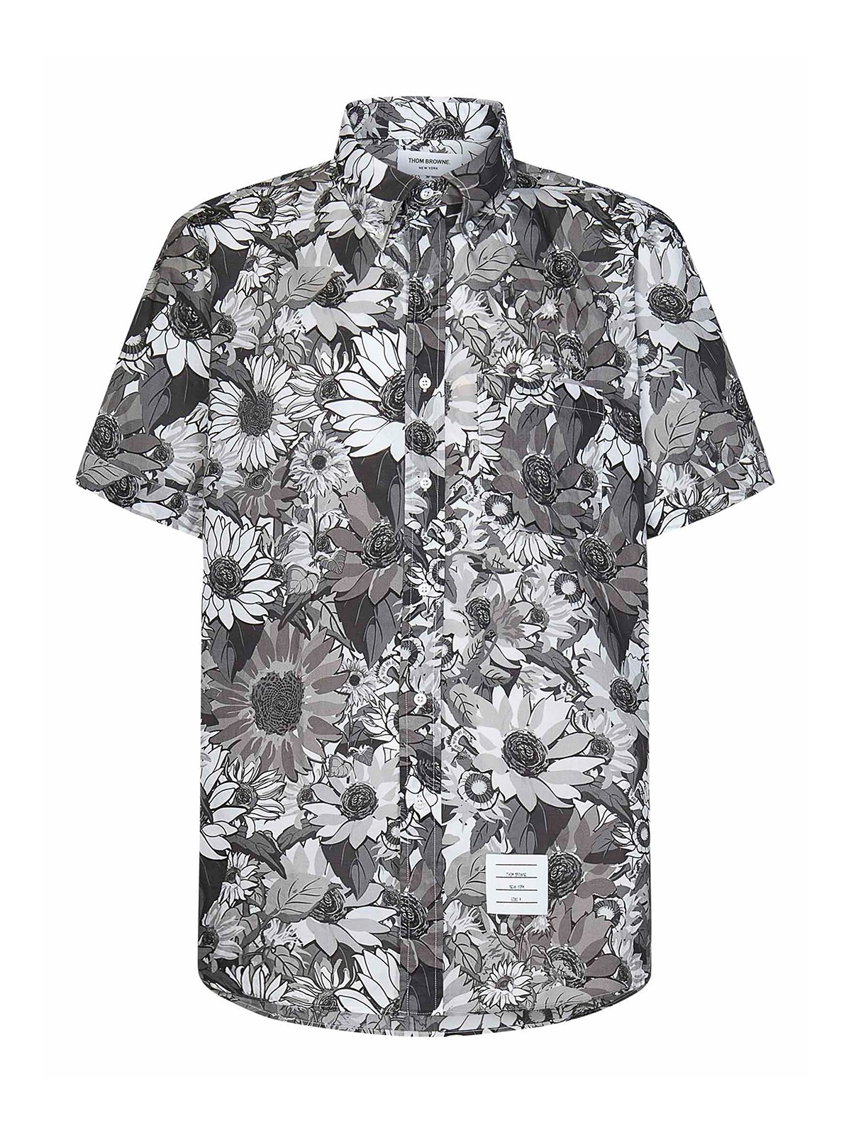 Thom Browne シャツ - グレー - グレイ | MWS239AF0224035