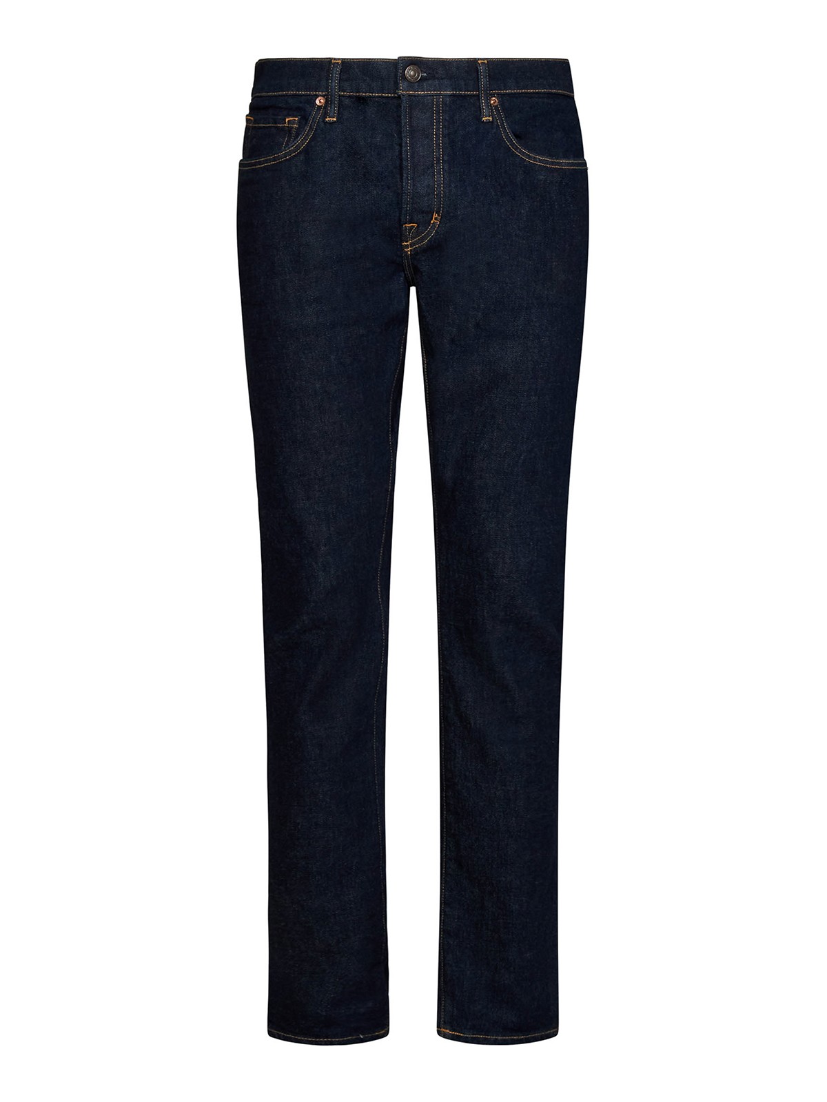 Shop Tom Ford Five-pocket Jeans In Blue