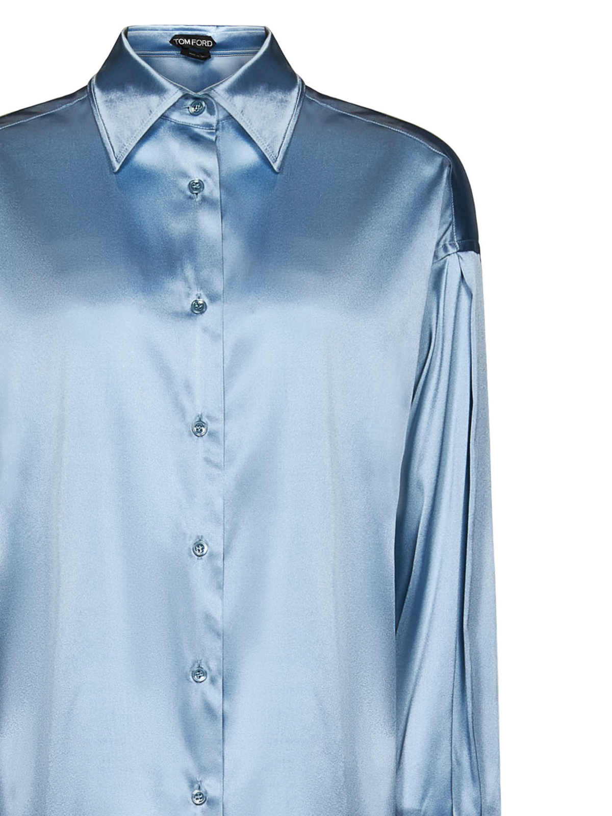 Camicia sale azzurro polvere