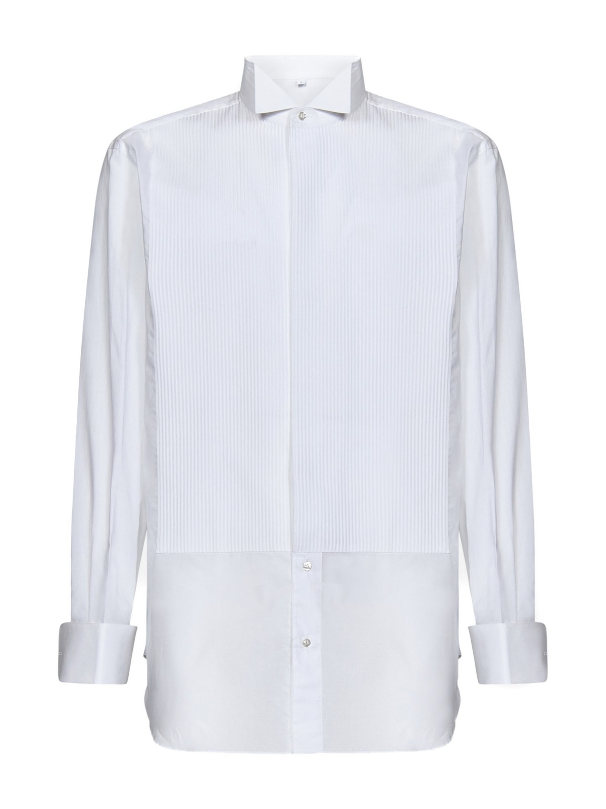 Brioni Camisa - Essential In Blanco