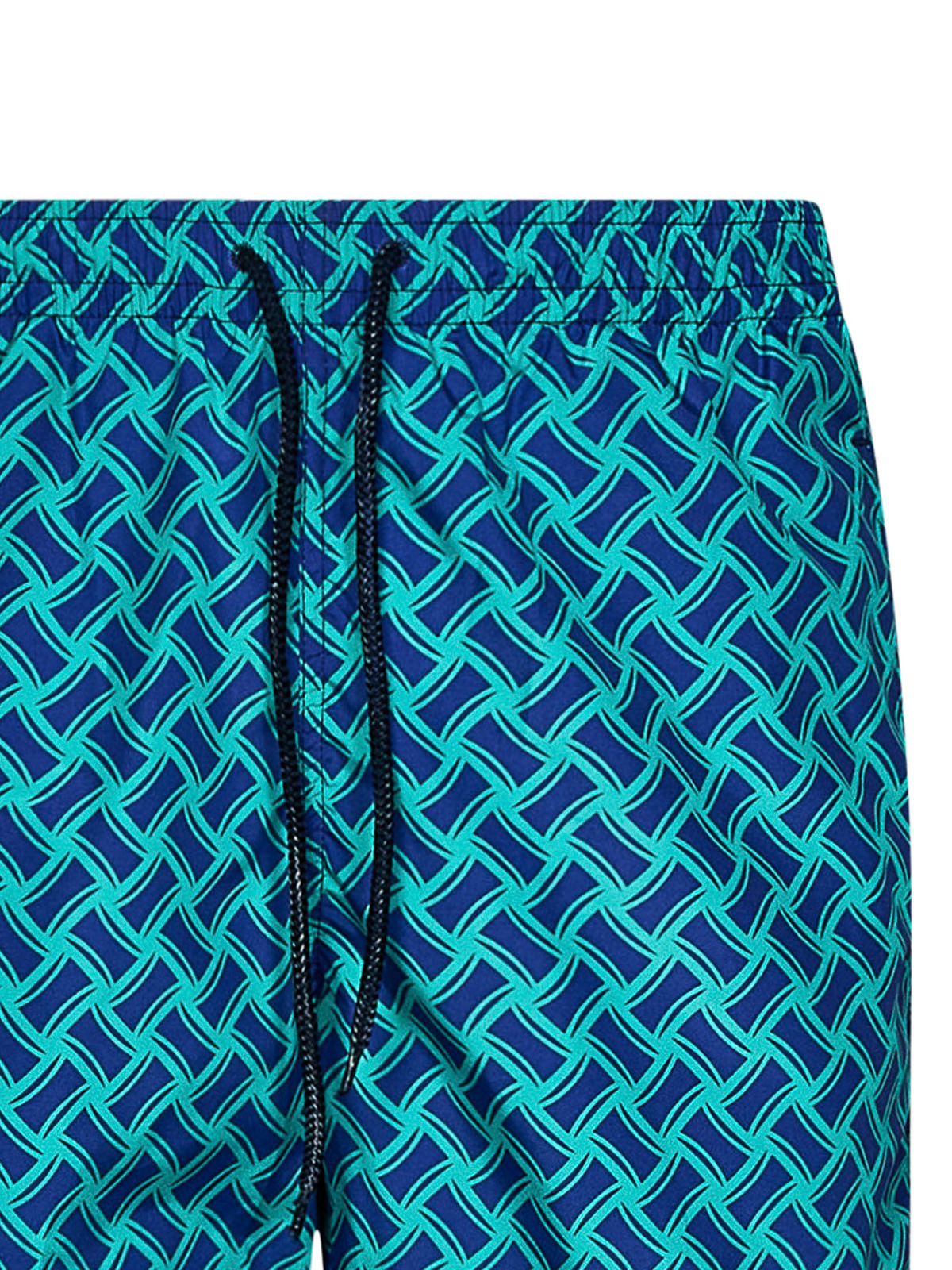 Kiton All-Monogram Swim Shorts