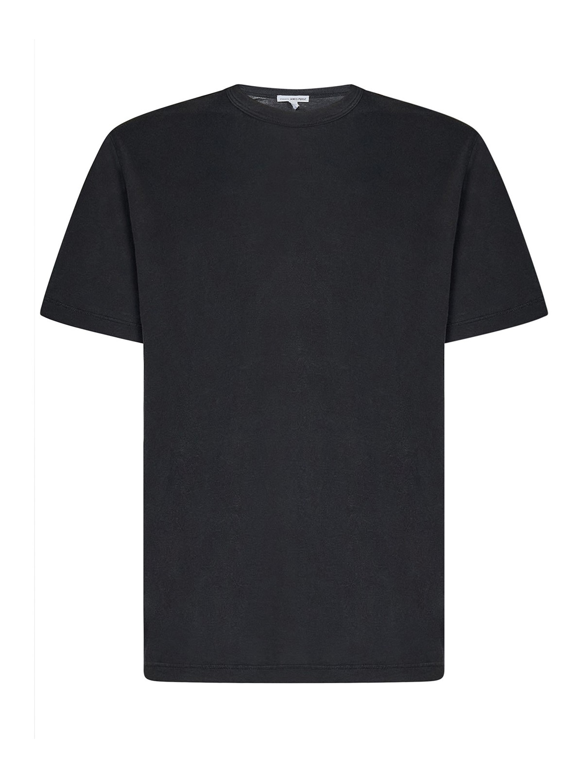 James Perse Charcoal-colored Crew-neck T-shirt In Grey