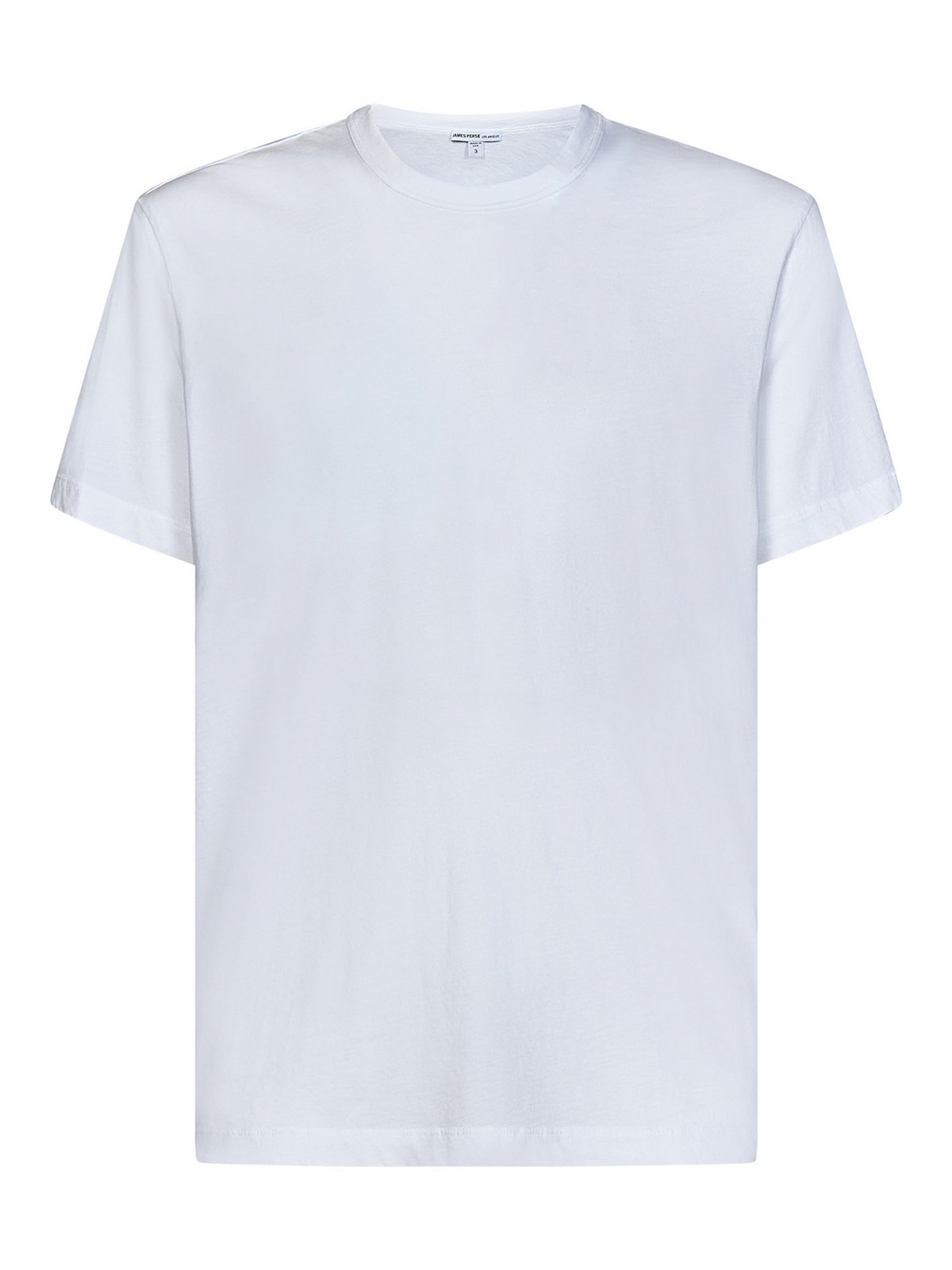James Perse White Crewneck T-shirt