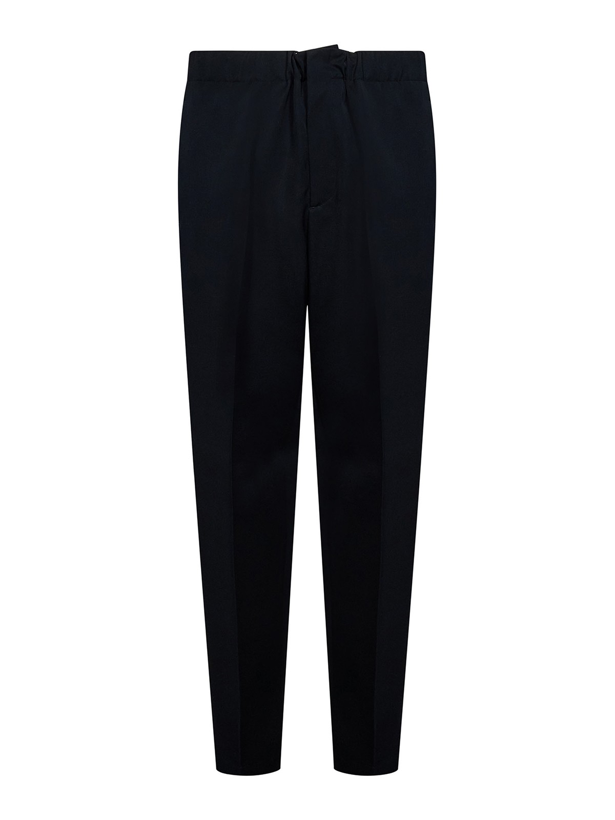Jil Sander Black Tapered Pants In Negro