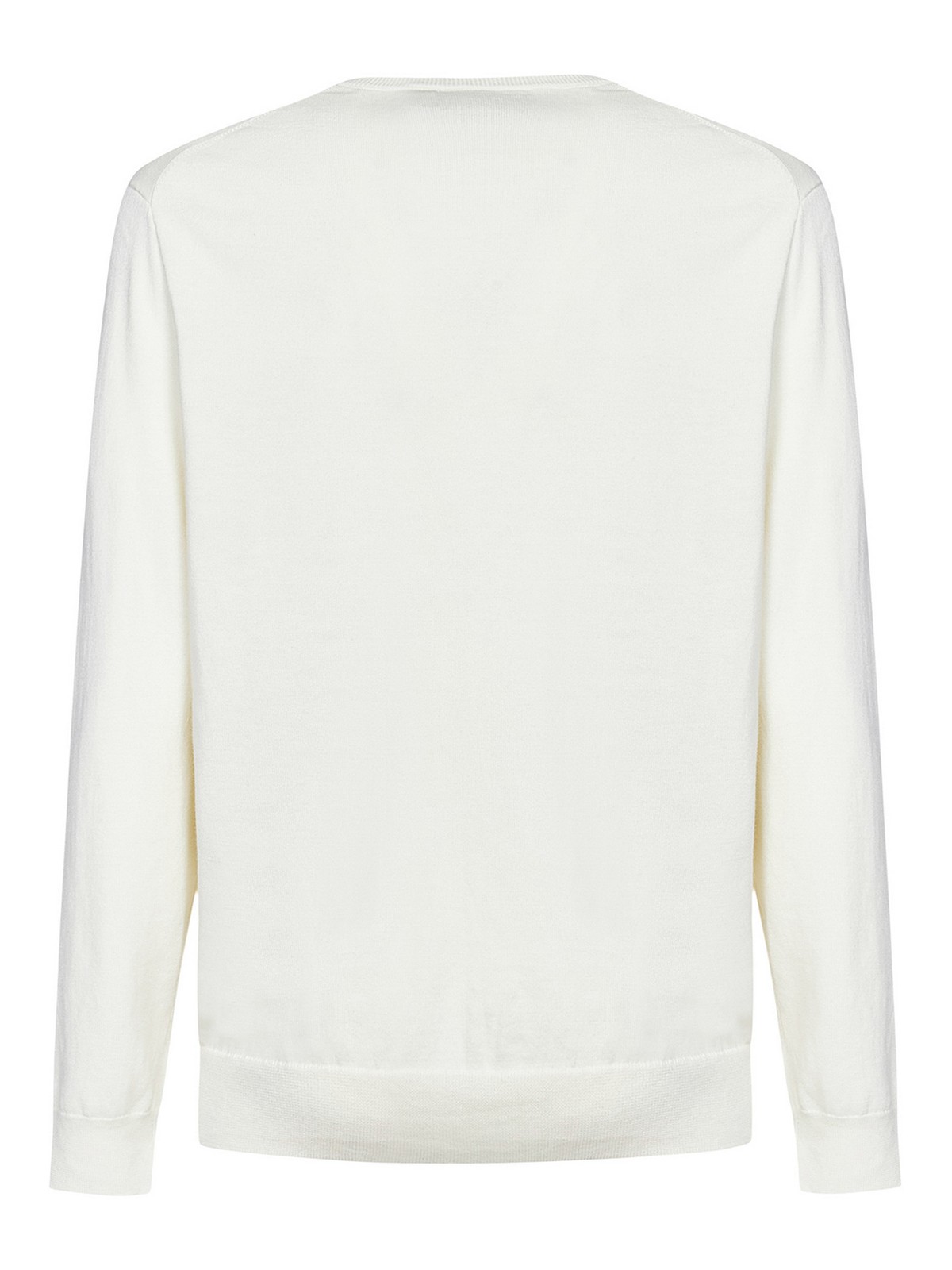 Shop Polo Ralph Lauren Suéter Cuello Redondo - Blanco In White