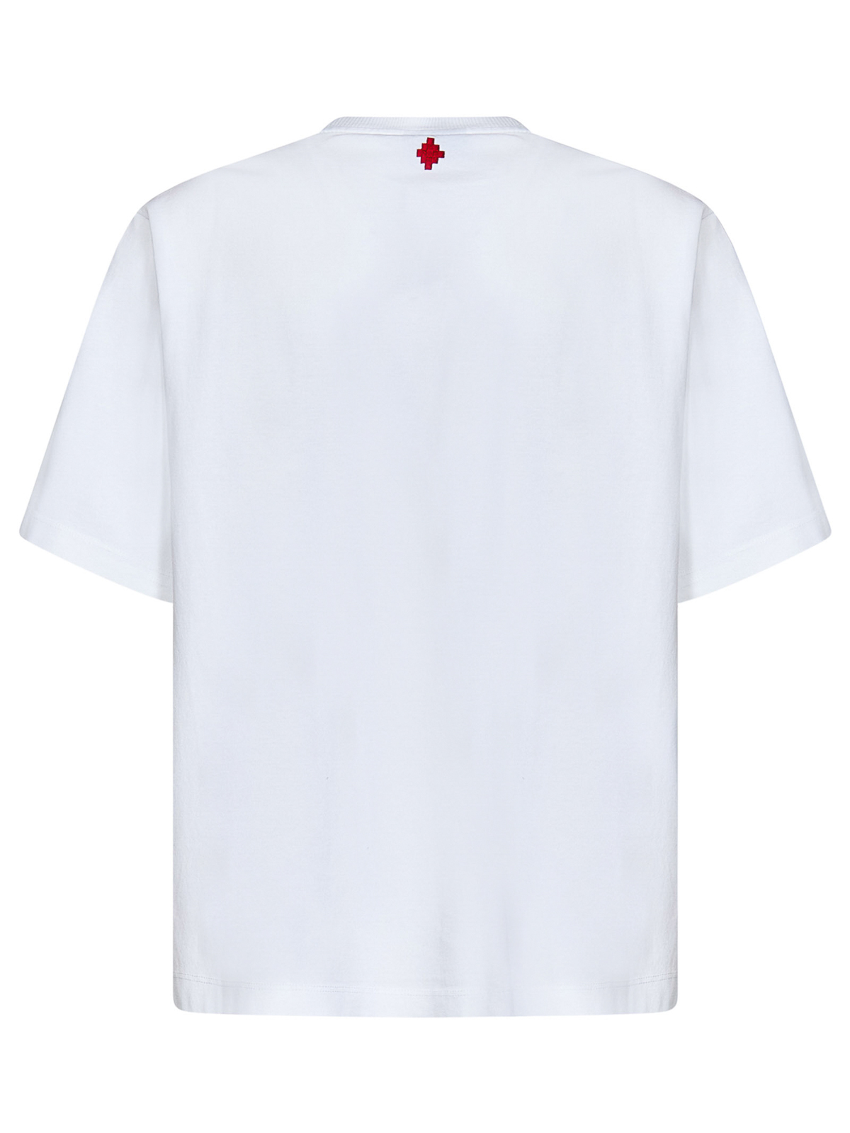 Shop Marcelo Burlon County Of Milan White Oversize Cotton Jersey T-shirt In Blanco