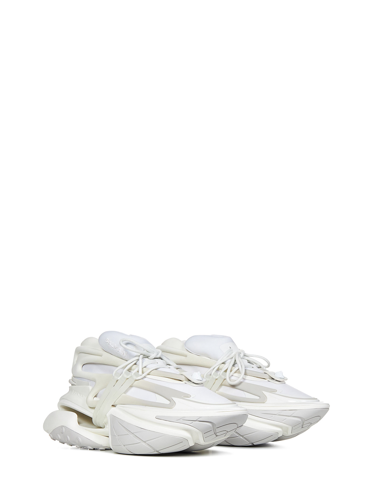 Shop Balmain Zapatillas - Blanco In White