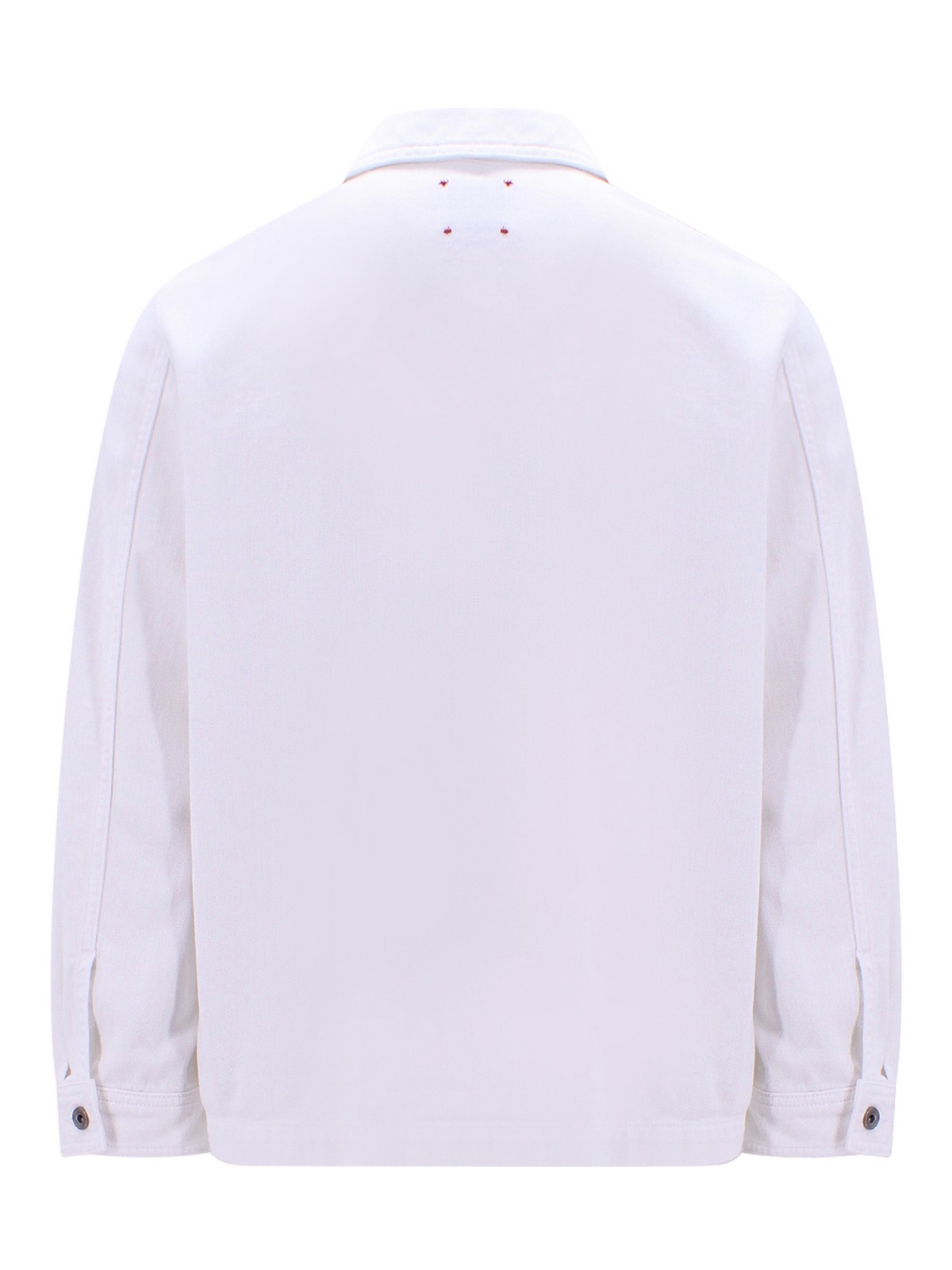 Shop Amaranto Jacket In White
