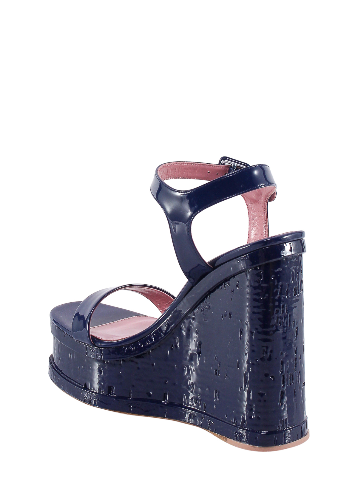 Shop Haus Of Honey Sandals In Blue