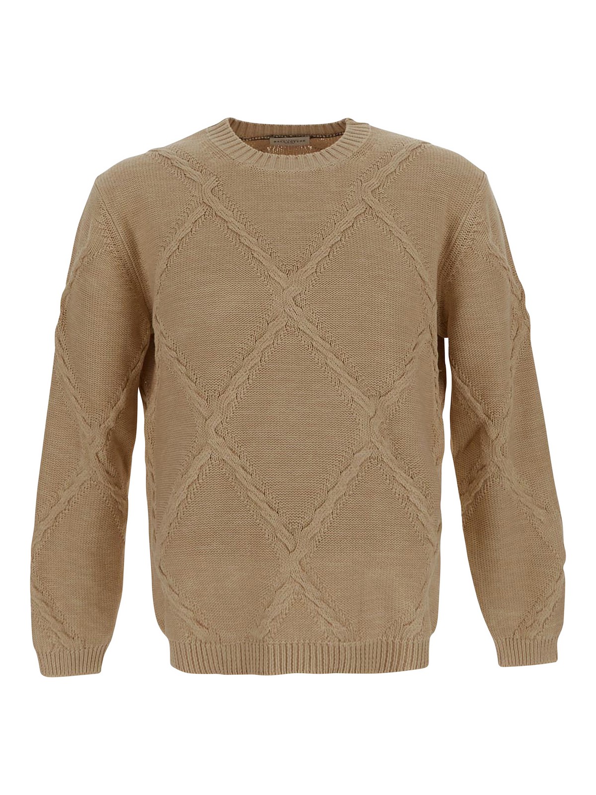 Ballantyne Knitted Pullover In Brown