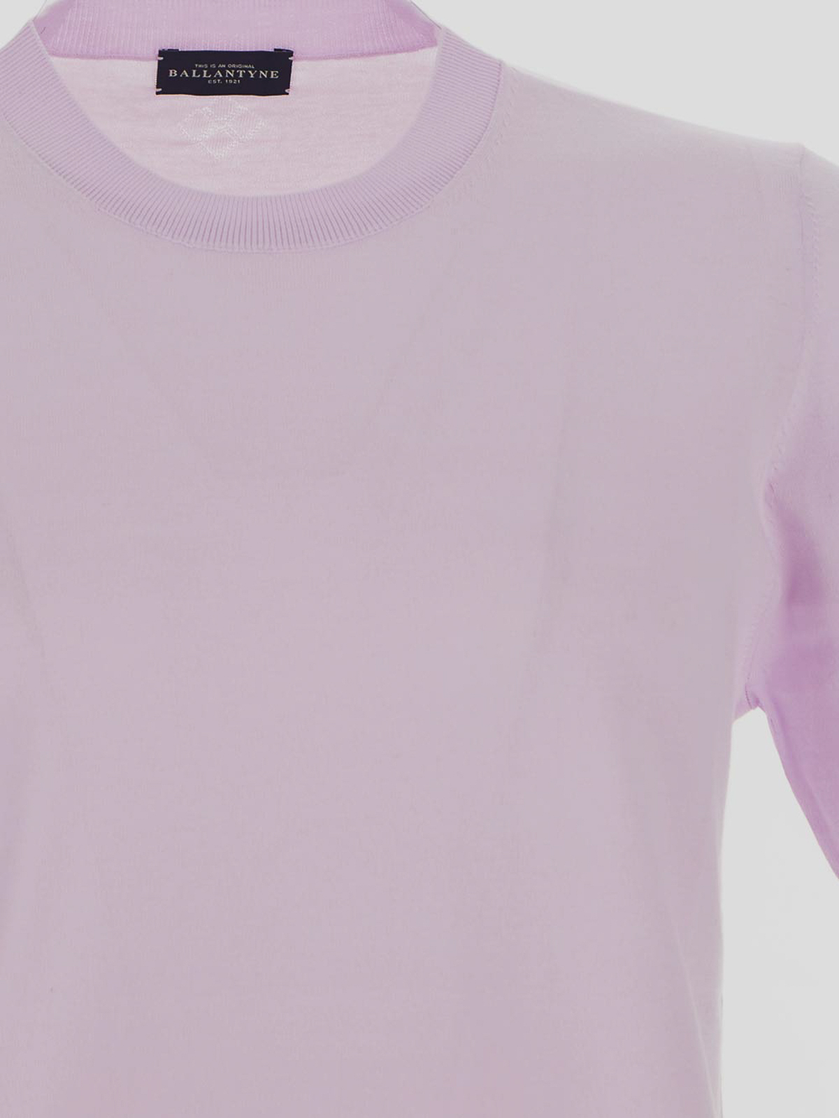 Shop Ballantyne Camiseta De Algodón In Light Purple