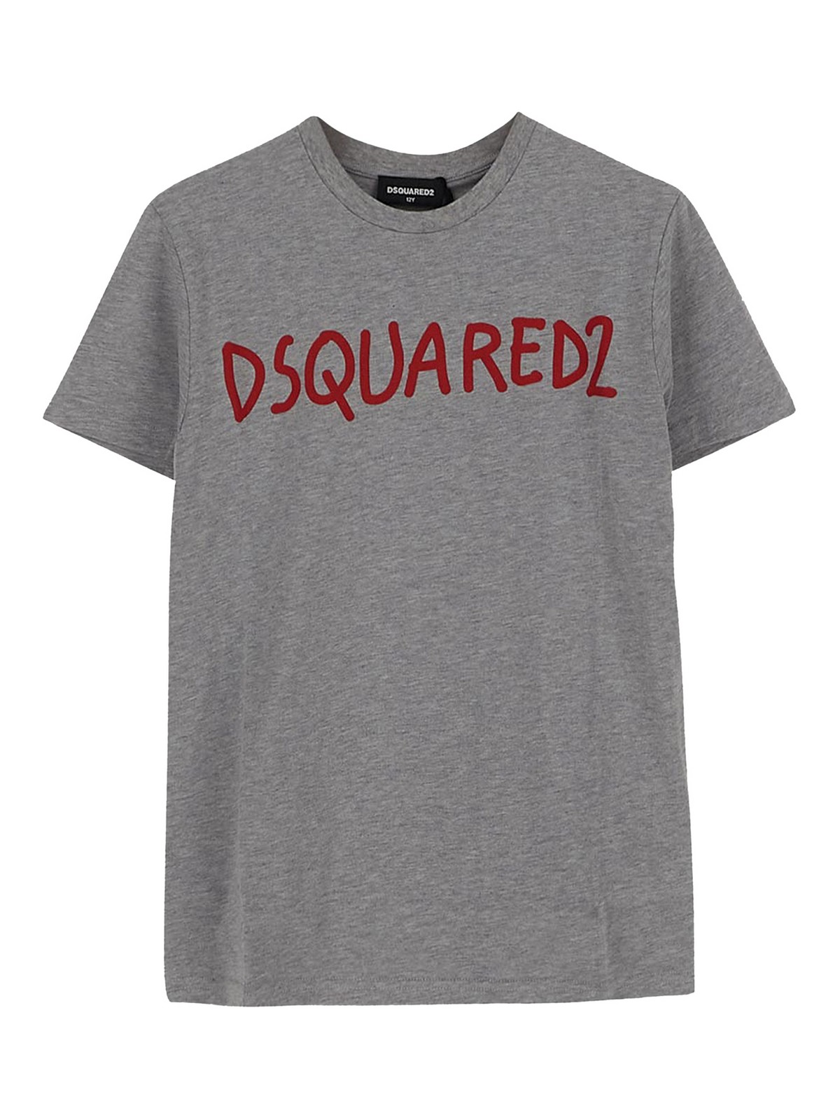 Dsquared2 Kids Grey T-shirt In Multi