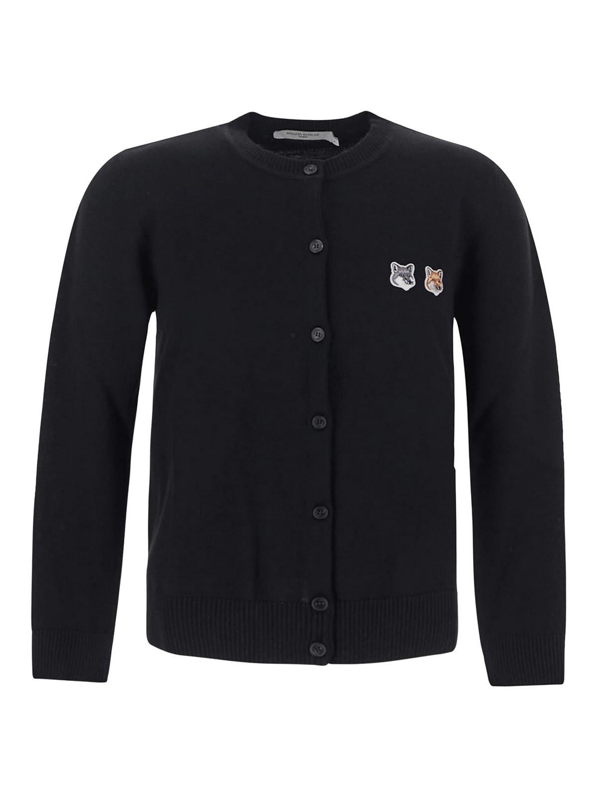 Maison Kitsune Maison kitsun black knitwear GW00544KT1036P199