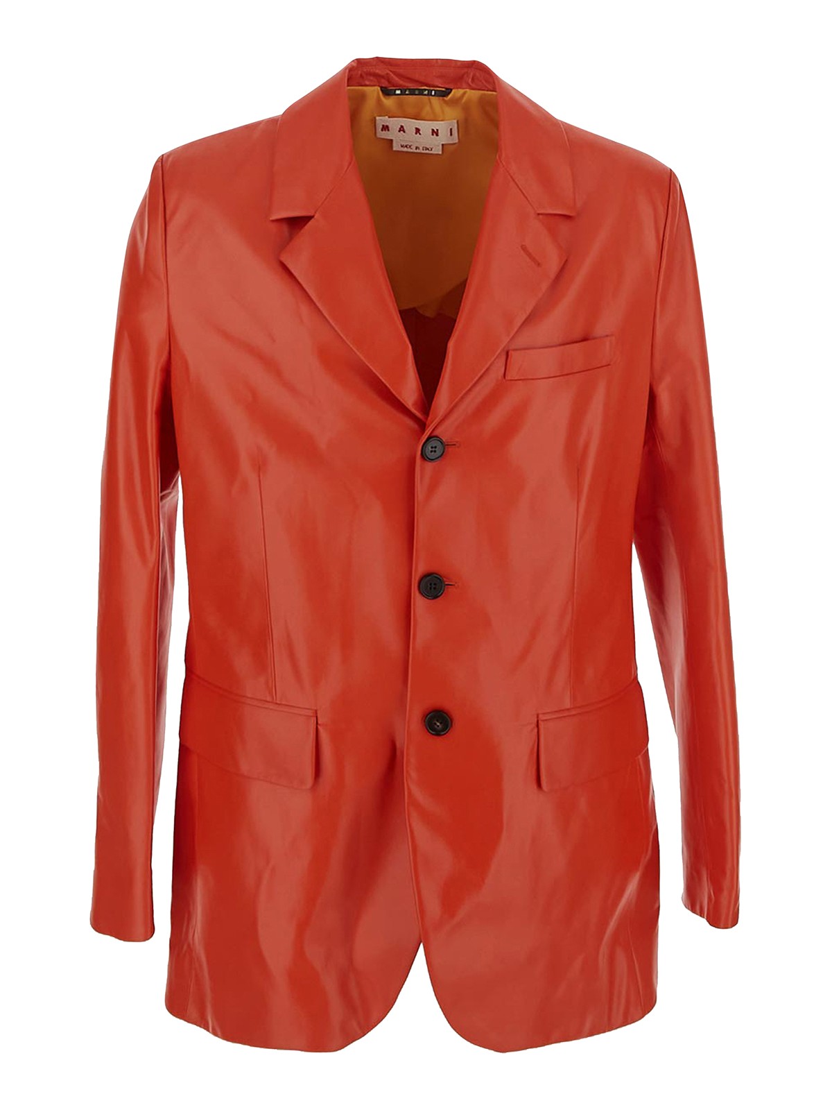 Shop Marni Jacket In Orange