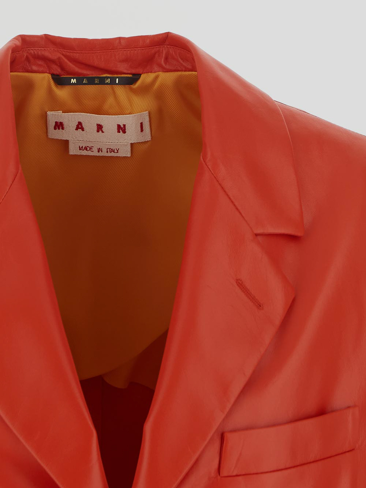 Shop Marni Jacket In Orange