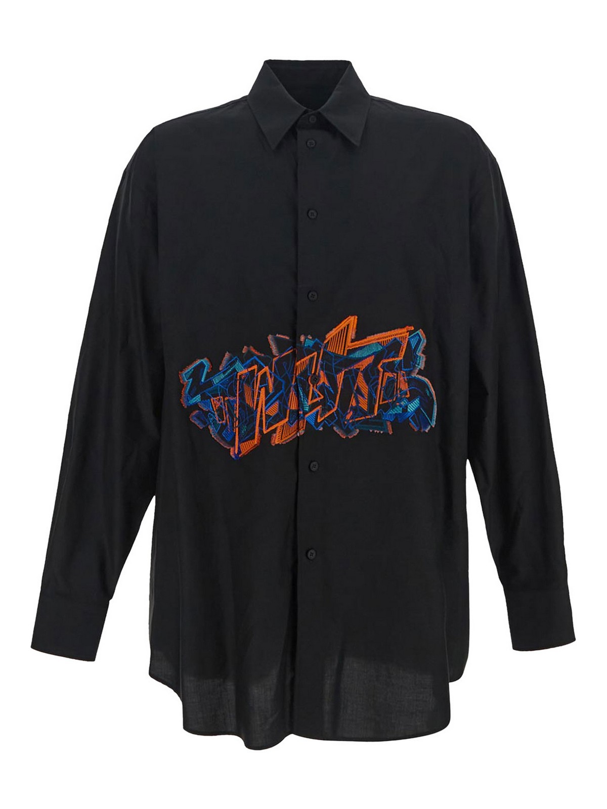 Off-White シャツ - 黒 - ブラック|OMGE009S23FAB0011066