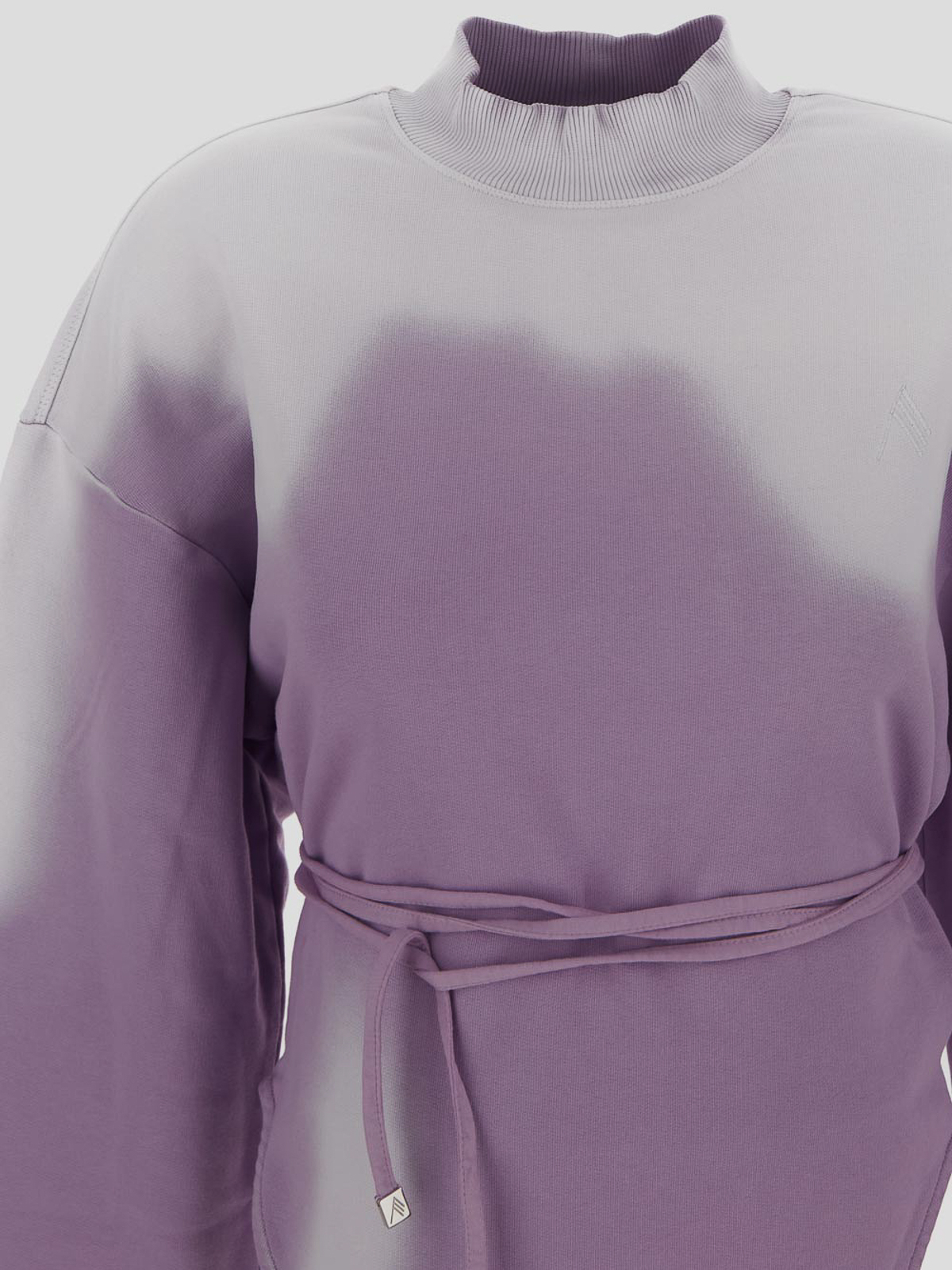 Shop Attico The  Lilac Sweatshirt In Purple