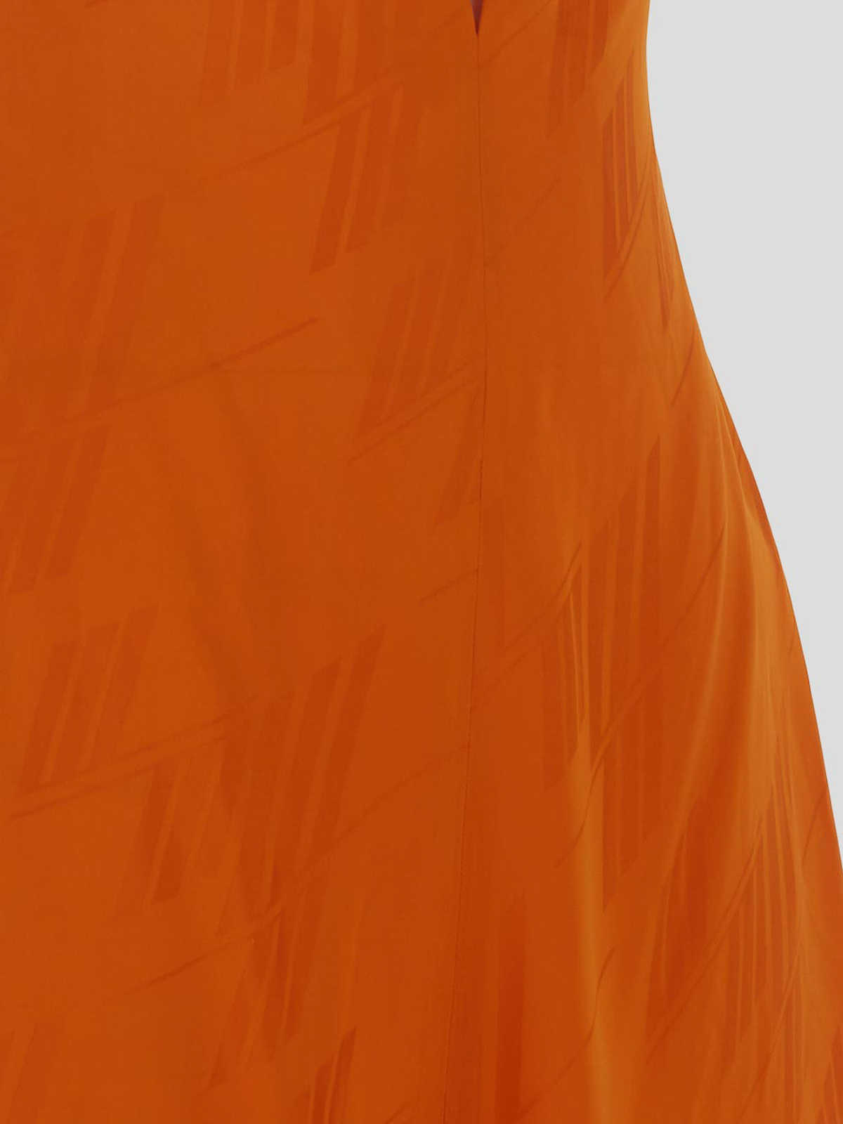 Shop Attico Vestido Midi - Naranja In Orange