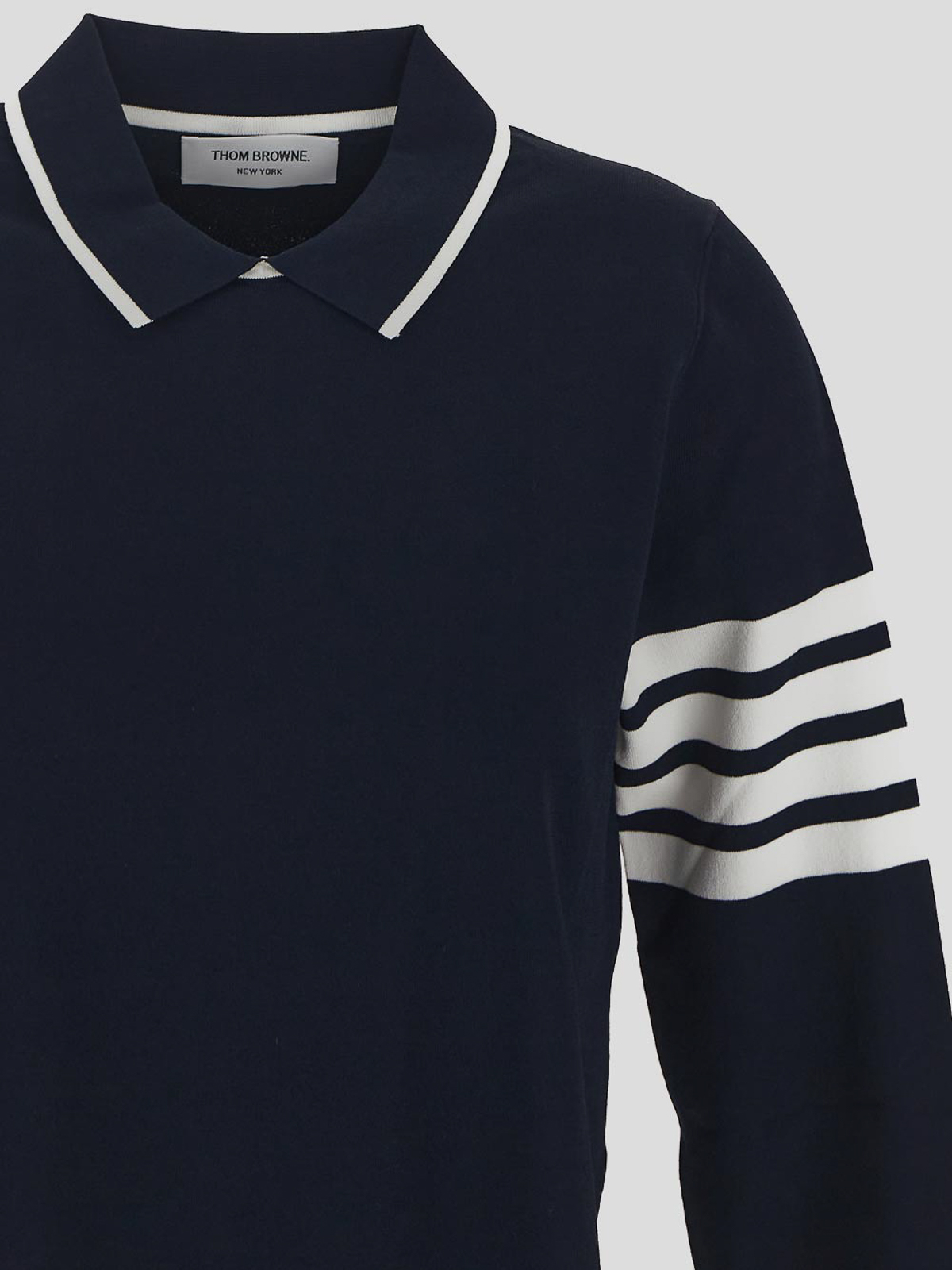 Shop Thom Browne Polo In Blue