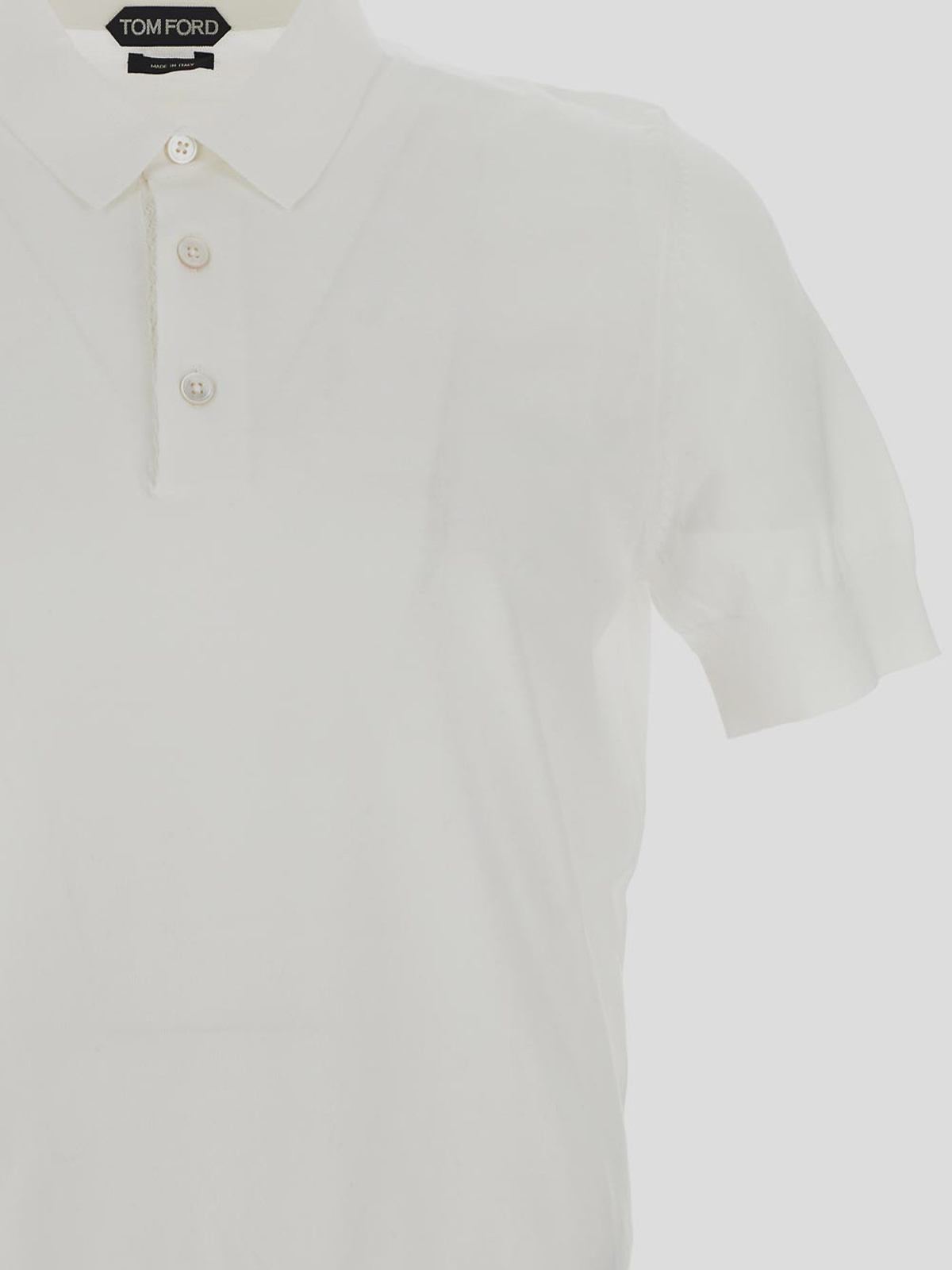 Tom Ford ポロシャツ - 白 - メンズ|KPS004YMC005S23AW004