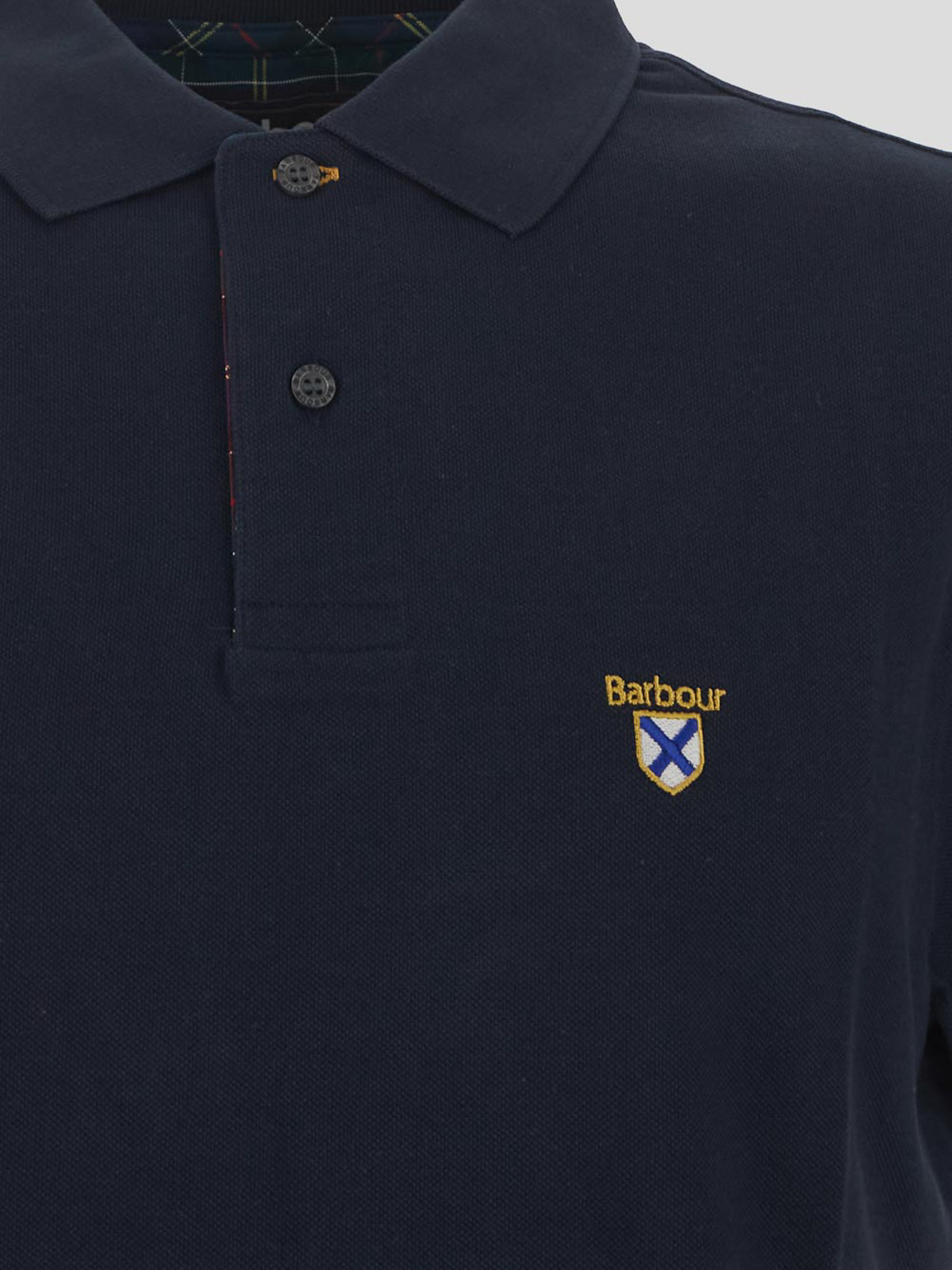 Shop Barbour Polo - Azul In Blue