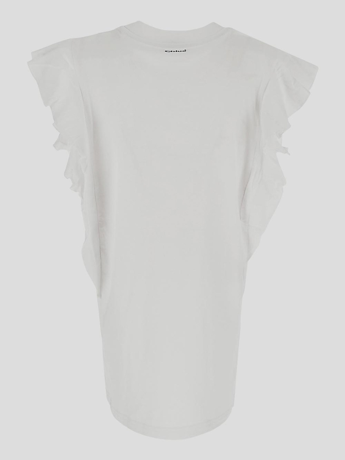 Shop Chloé T-shirt In White