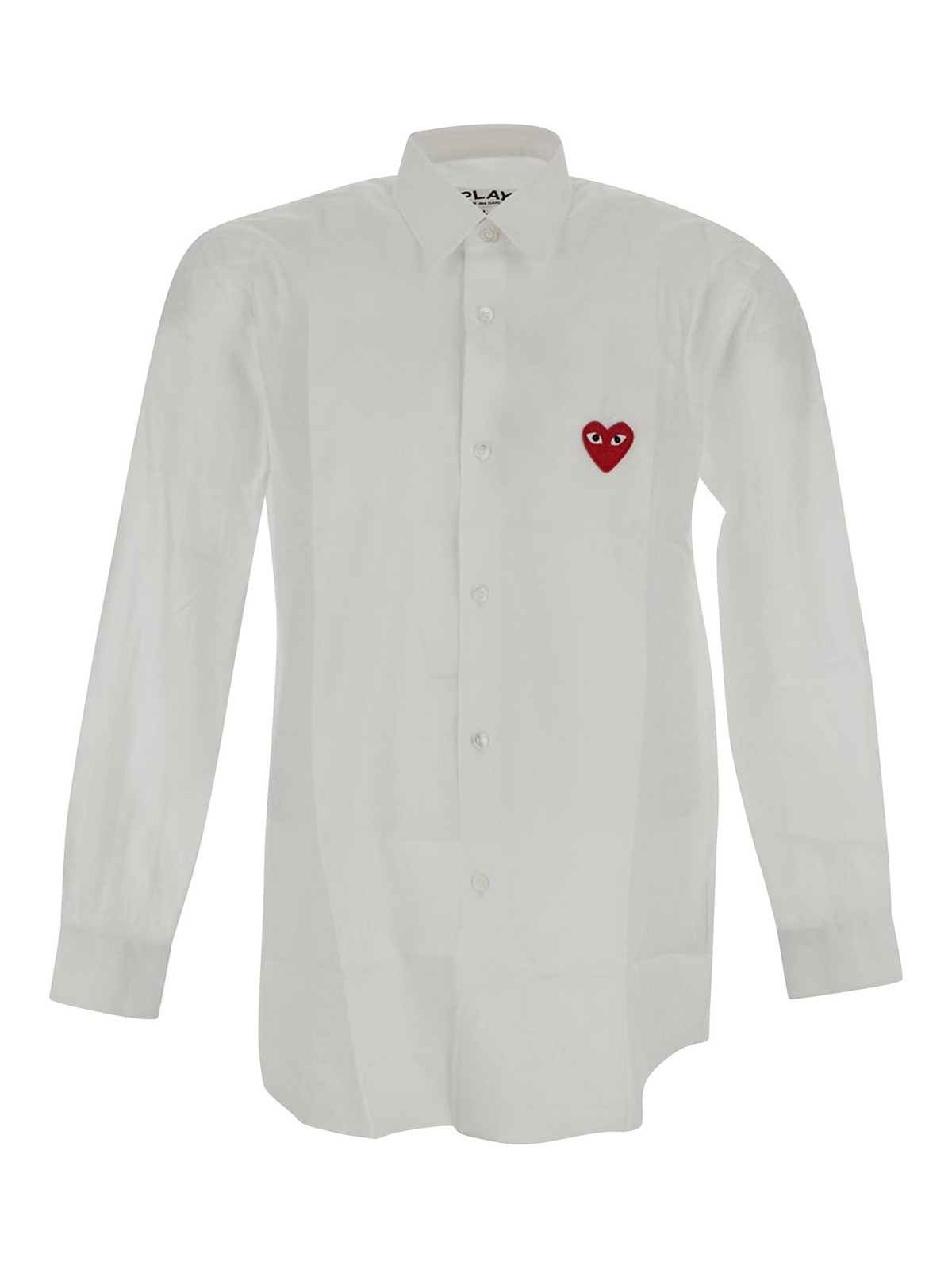 Comme des Garçons Play Chemise - Blanc