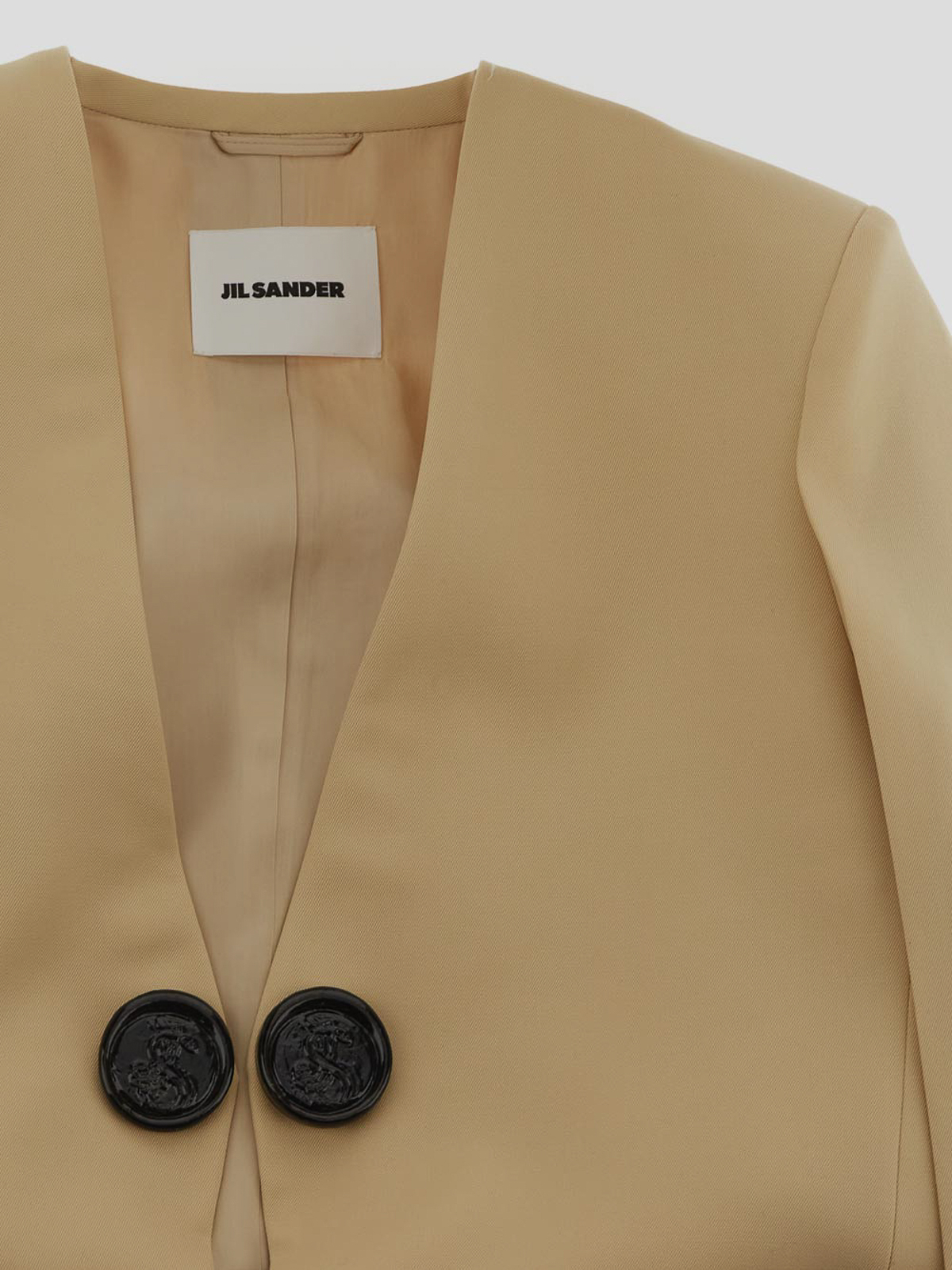 ジャケット JIL SANDER Women Jackets J04BN0004 J40020226 Beige ジャケット ウィメンズ | Jil Sander 公式オンラインストア