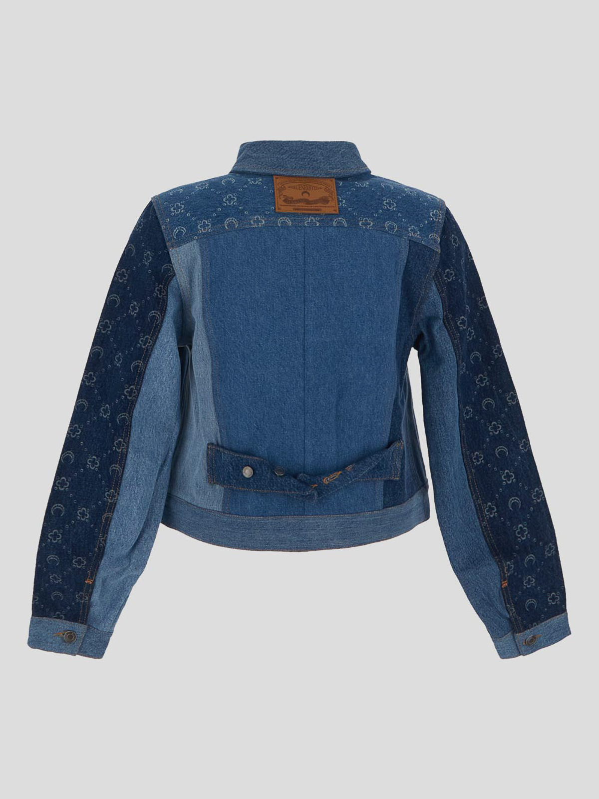 Marine Serre Blue denim jacket