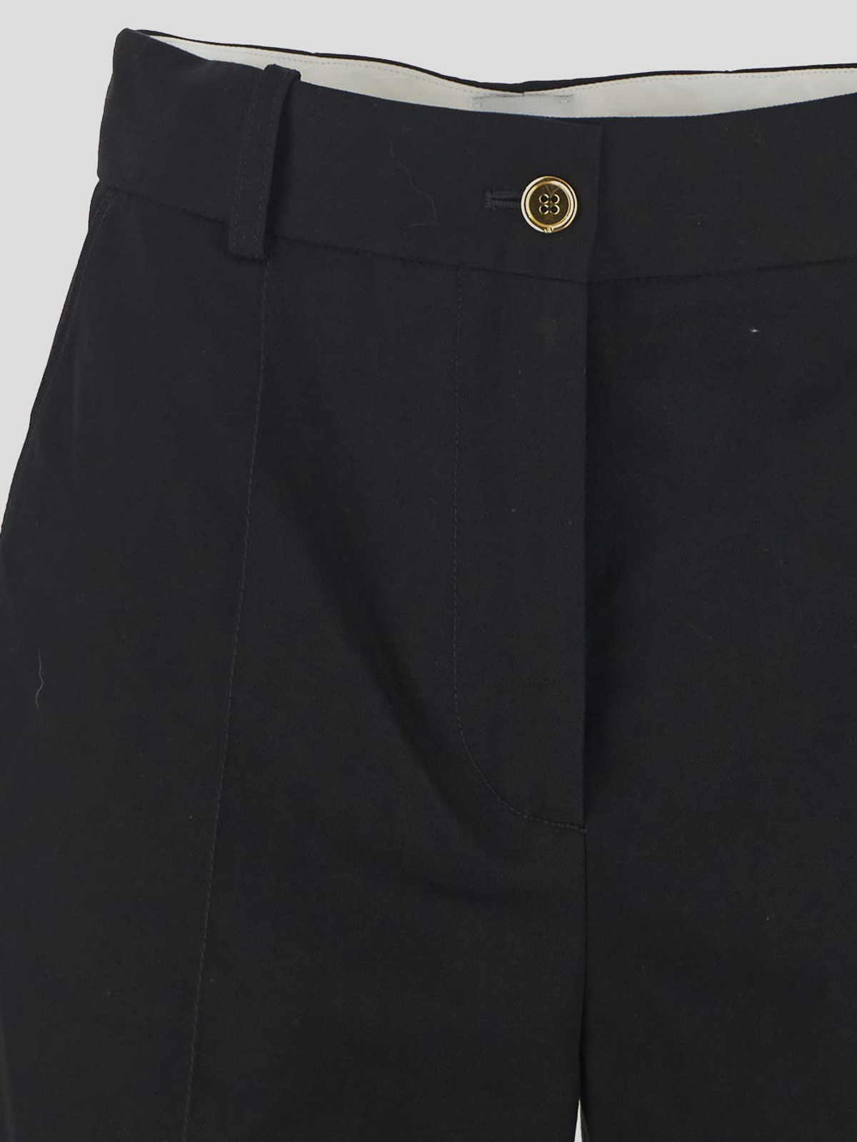 Shop Patou Wide-leg Trousers In Black